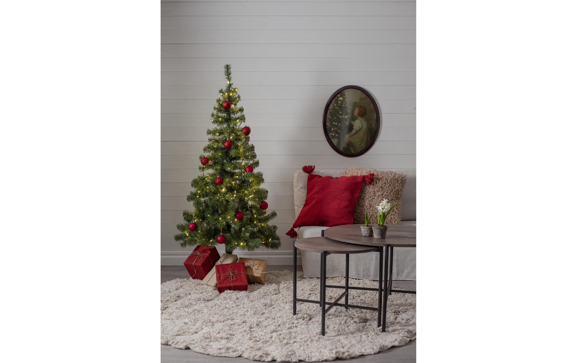   Künstlicher Weihnachtsbaum »Künstlicher Weihnachtsbaum Ottawa 250 LED's, 150 cm Höhe«