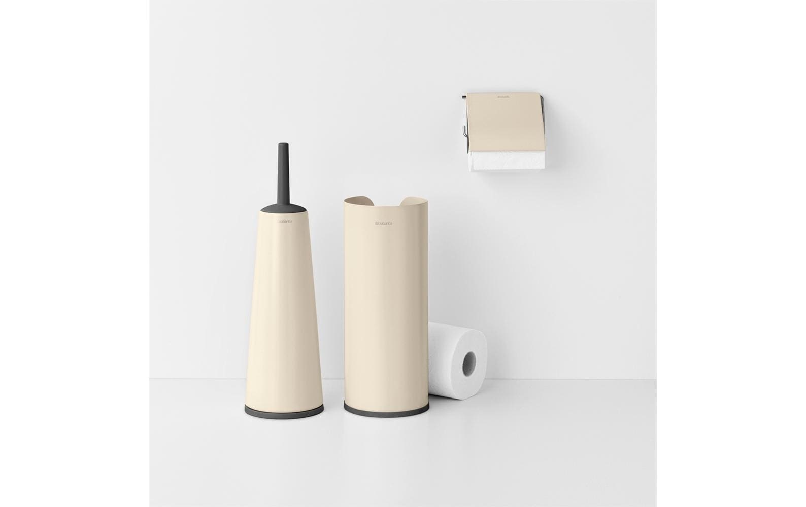 Brabantia WC-Garnitur »Set ReNew Beige«, aus Kunststoff