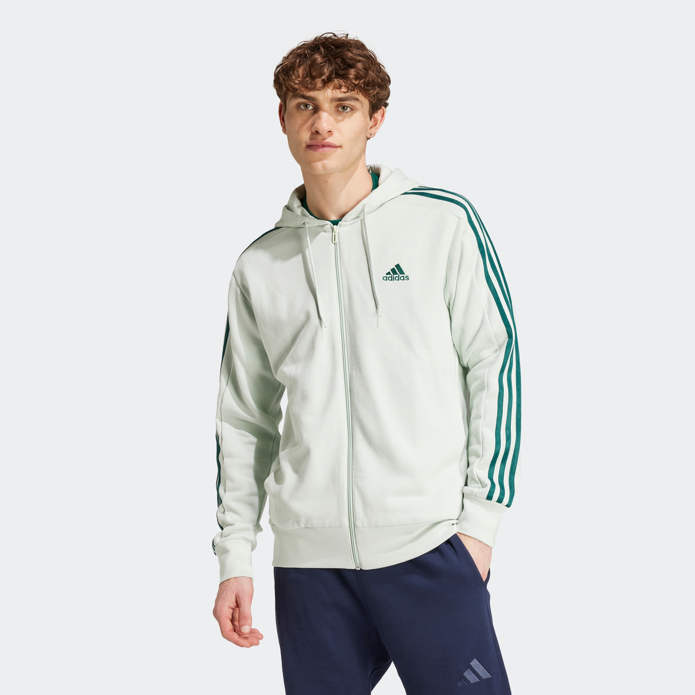 adidas Sportswear Kapuzensweatjacke »M 3S FT FZ HD«