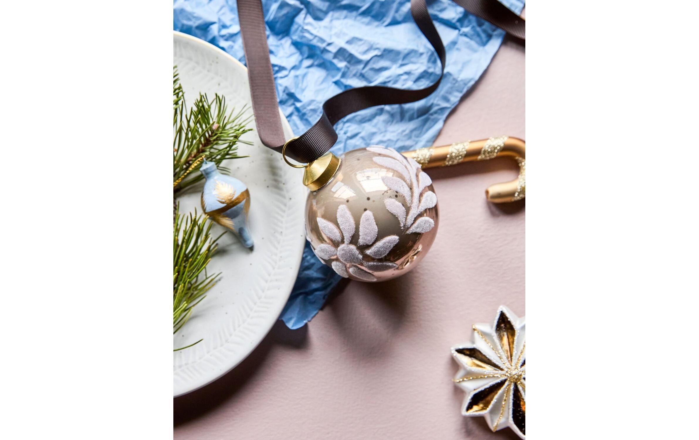 House Doctor Weihnachtsbaumkugel »House Doctor Weihnachtskugel 4 Stück«