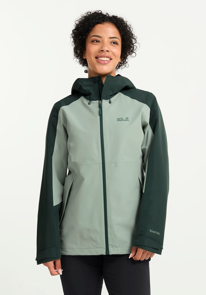 Jack Wolfskin Veste fonctionnelle »WILDBOUND 2L JKT W« Wasserdicht, atmungsaktiv, Übergangsjacke