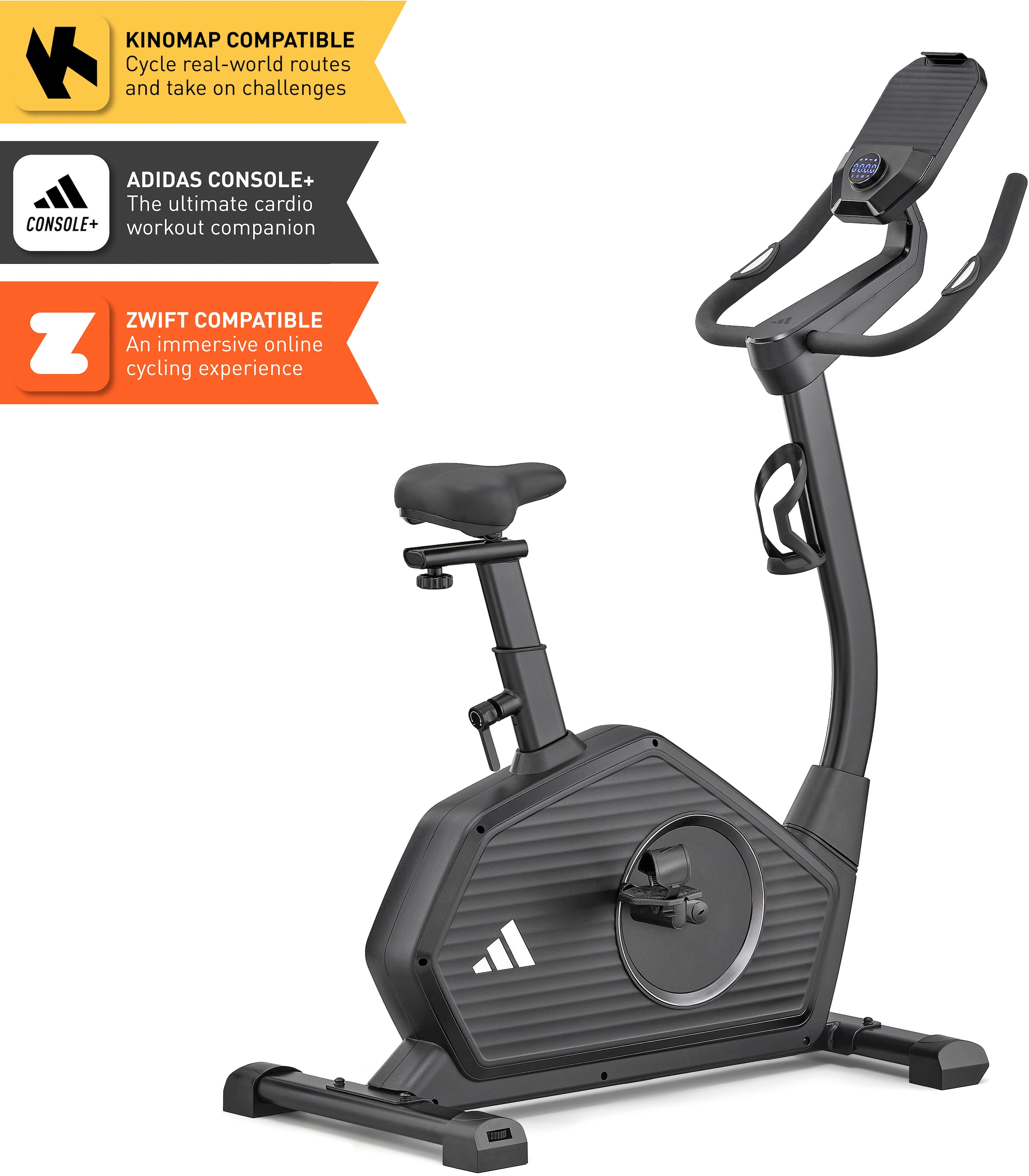 adidas Performance Ergometer »C-24c«, mit Tablet-Halterung, LED-Display, mit Bluetooth und App-Funktion