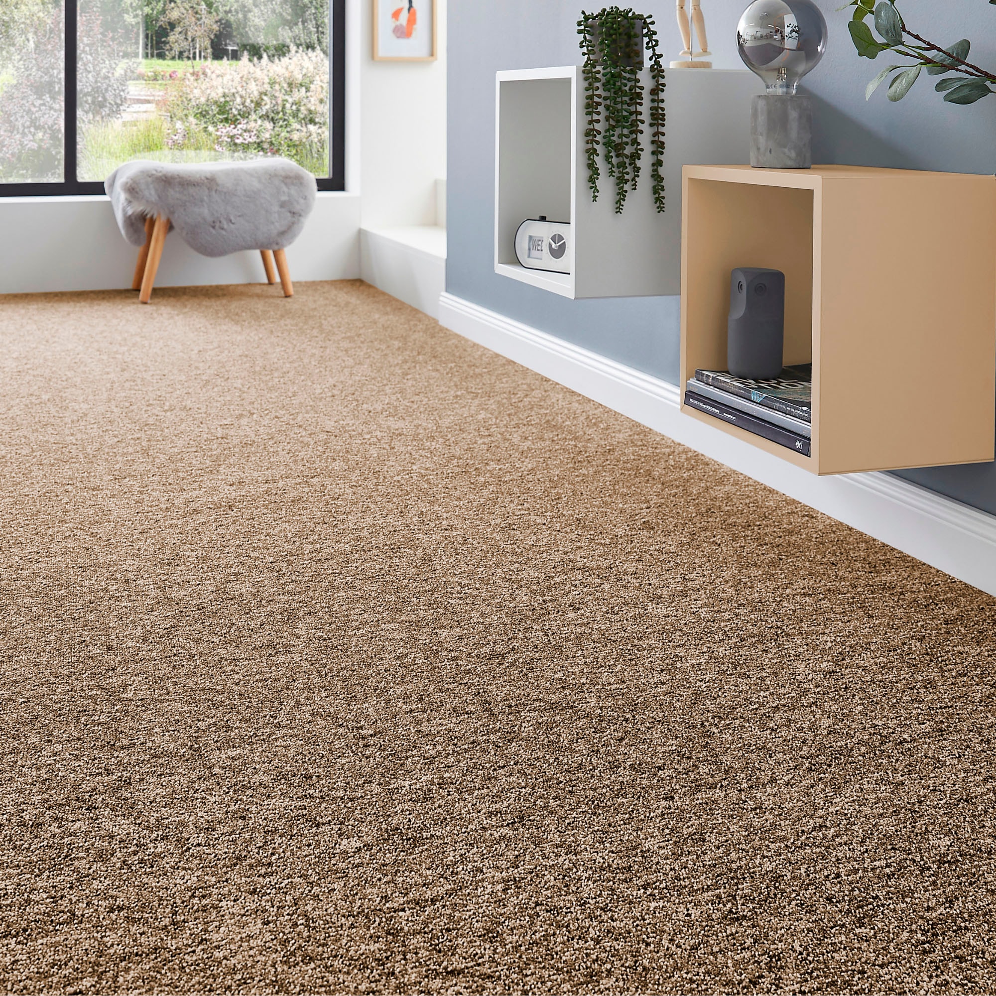Image of Andiamo Teppichboden "Matz, Schlinge, Gesamthöhe 6 mm, Luxusklasse LC1" rechteckig meliert, Breite 400 cm oder 500 cm, strapazierfähig & pflegeleicht
