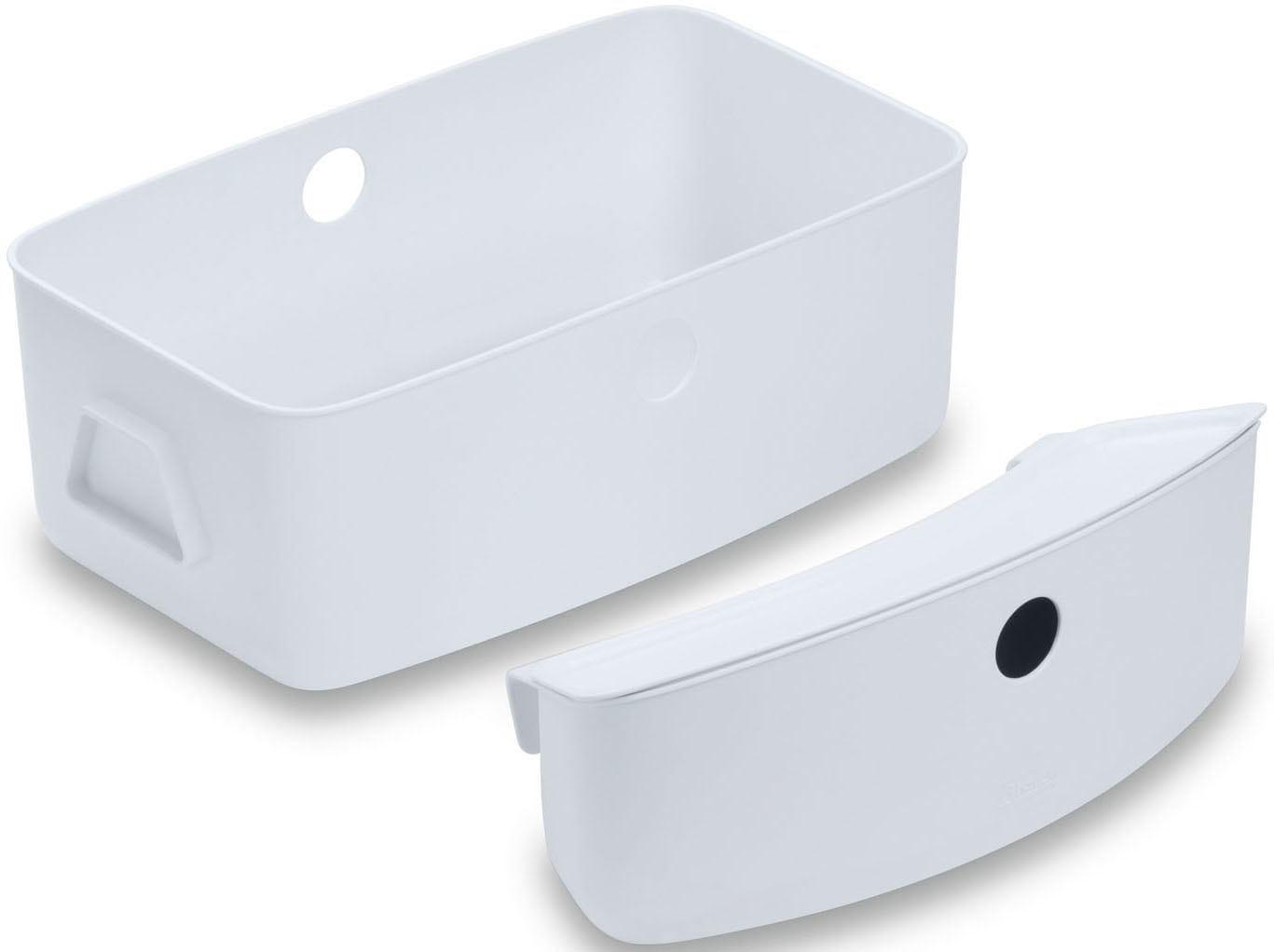 Image of Hauck Aufbewahrungsbox "Alpha Box Set, white" für Hochstühle