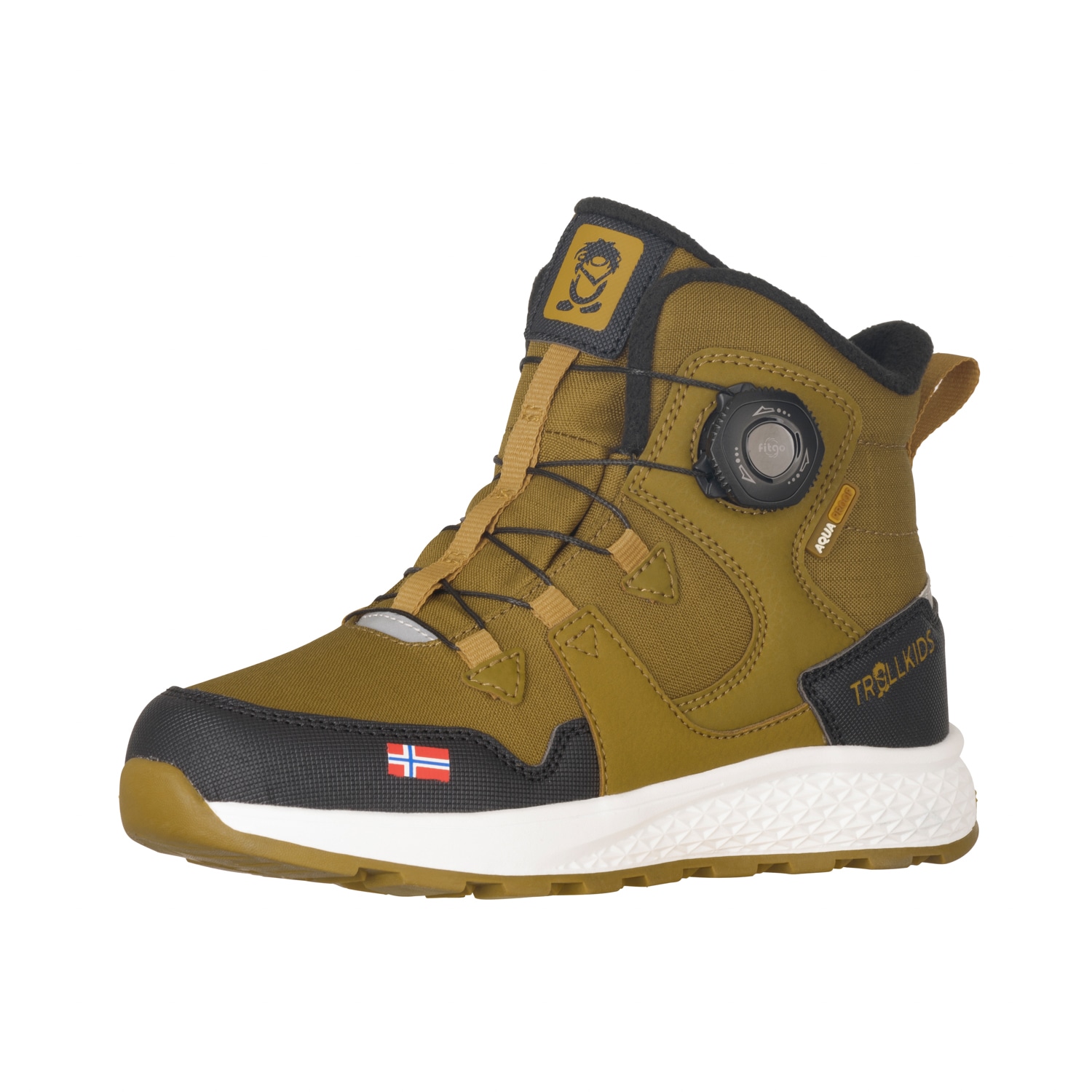 TROLLKIDS Bottes d'hiver »KIDS BERGEN WINTER MID CUT«  bottes de neige, bottes d’hiver, chaussures d’hiver, pour enfants, imperméables