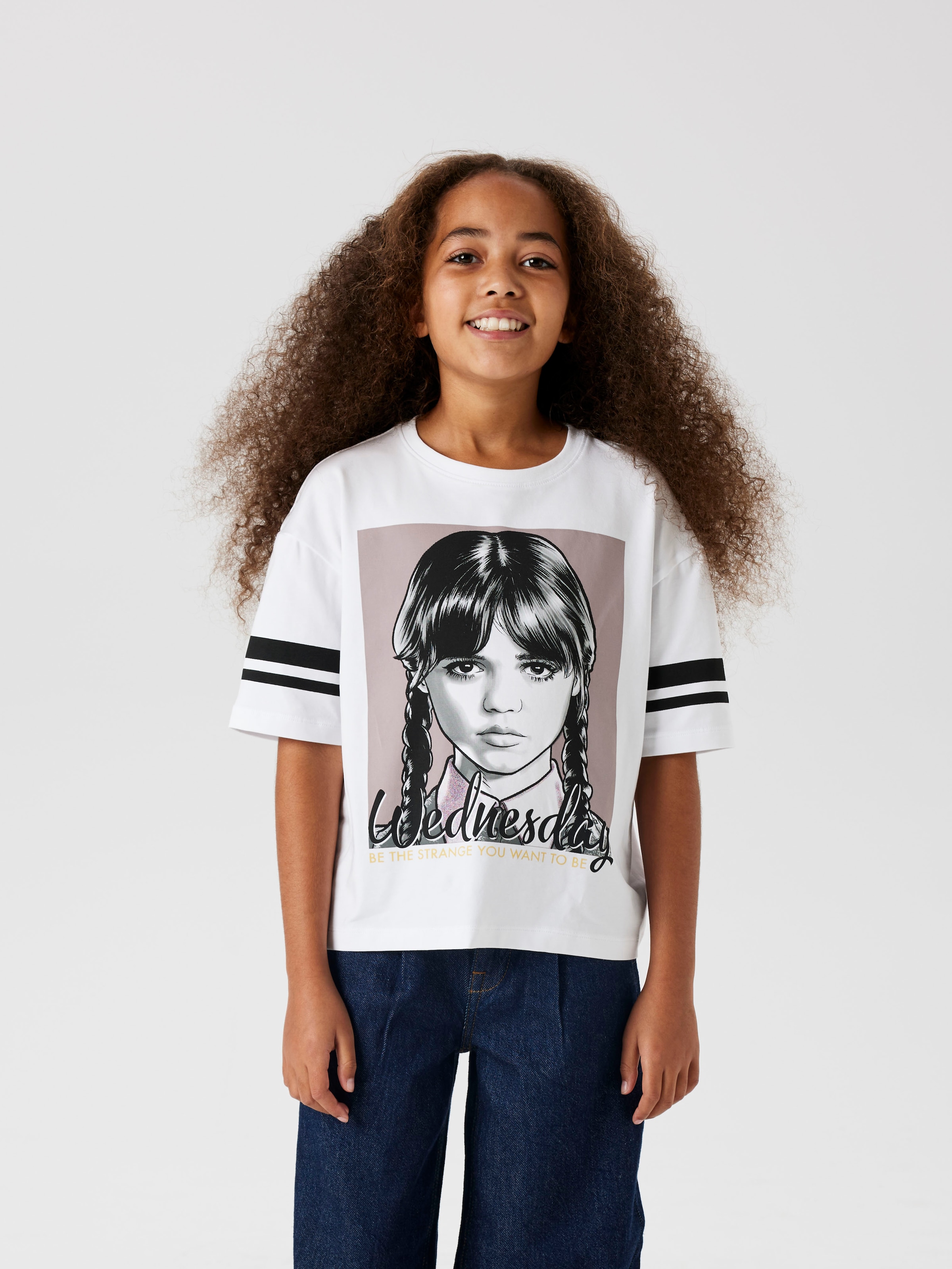 Image of Name It T-Shirt "NKFJIXINA WED SS RLX TOP BOX NOOS SKY"