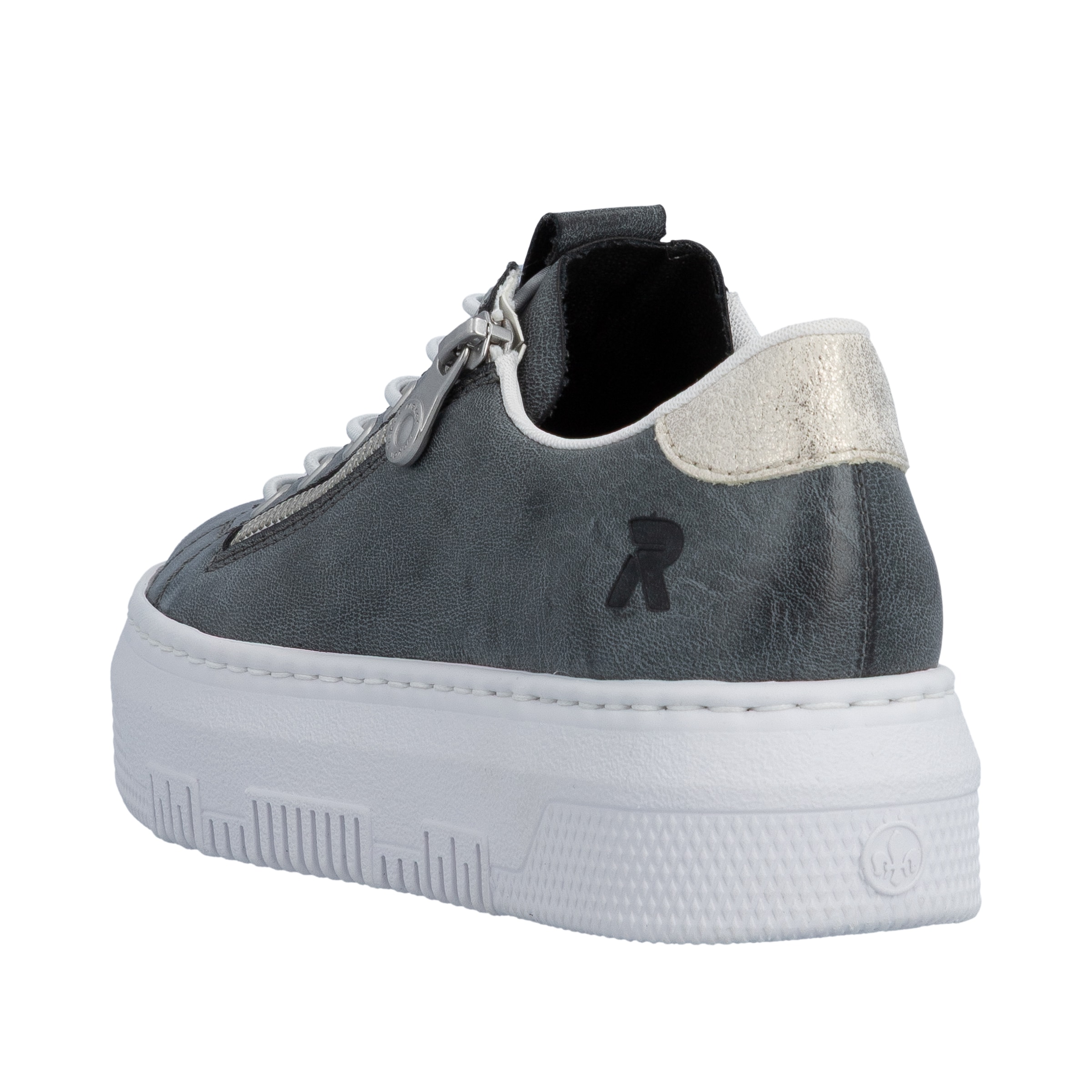 Rieker Plateausneaker  Sneaker, Slip-On Sneaker, Slipper mit Schaftrandpolster