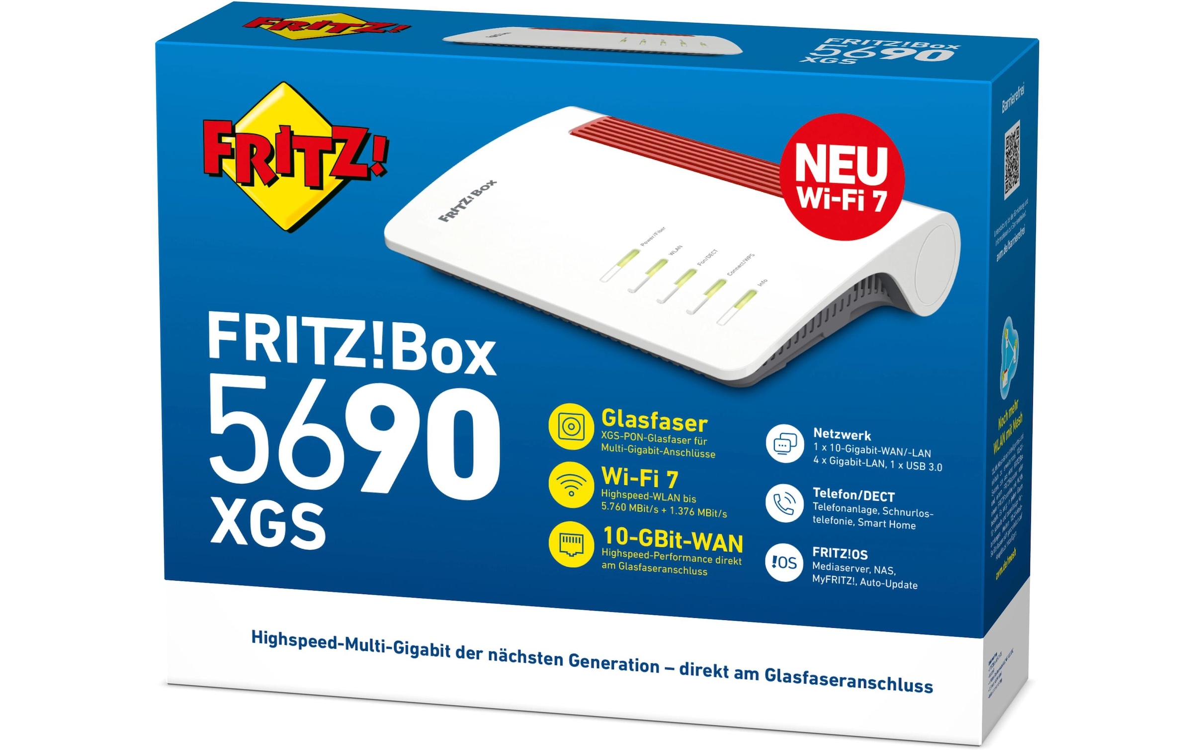   WLAN-Repeater »FRITZ! XGS-PON Fiber-Router FRITZ!Box 5690 XGS«