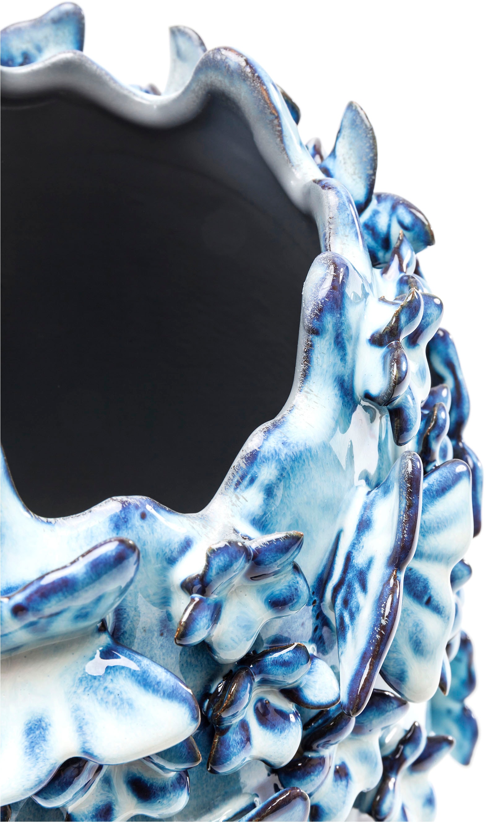 Kare Design Tischvase »Vase Butterflies Lightblue 35cm«