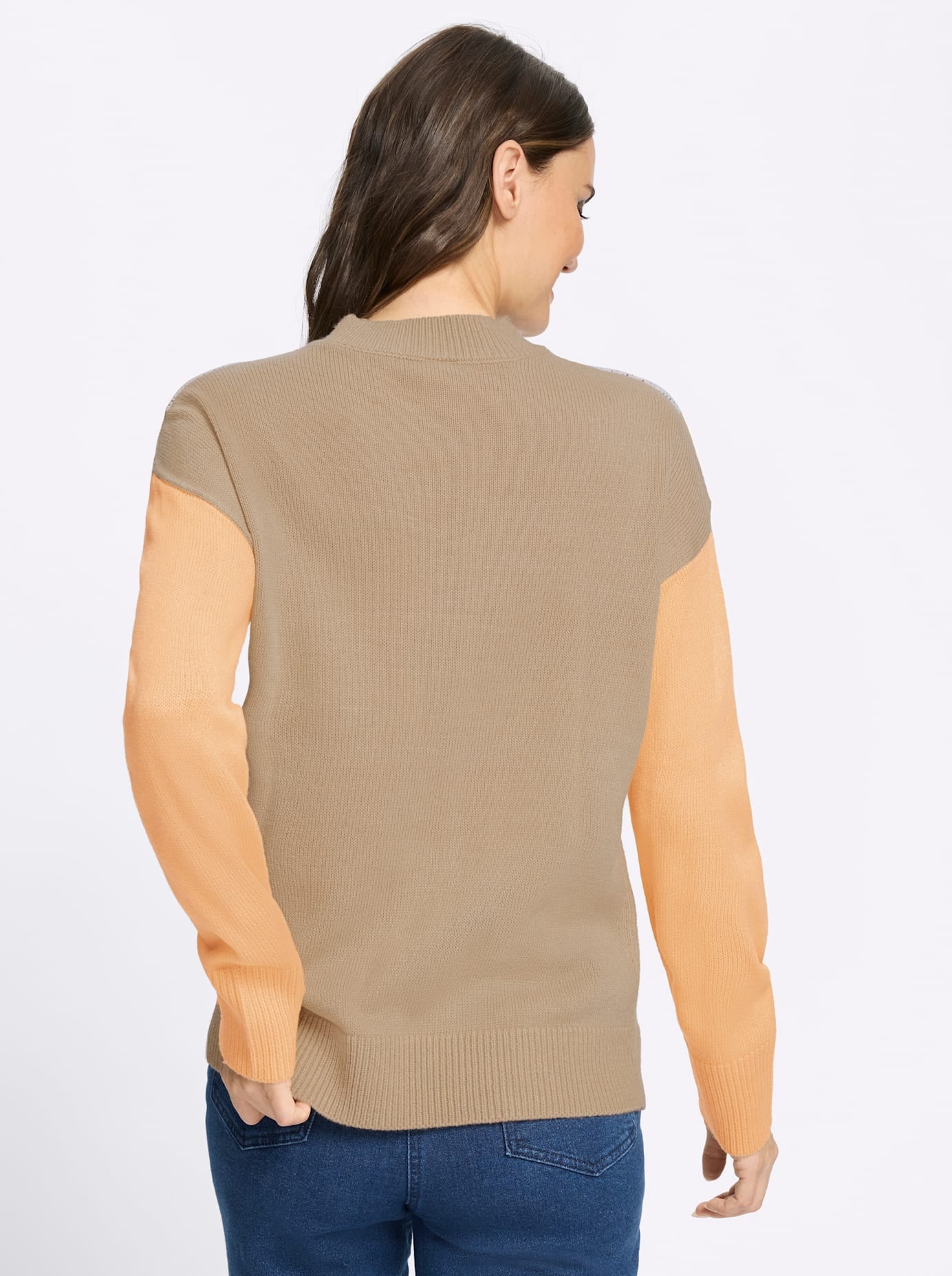 Classic Basics Stehkragenpullover »Langarm-Pullover«