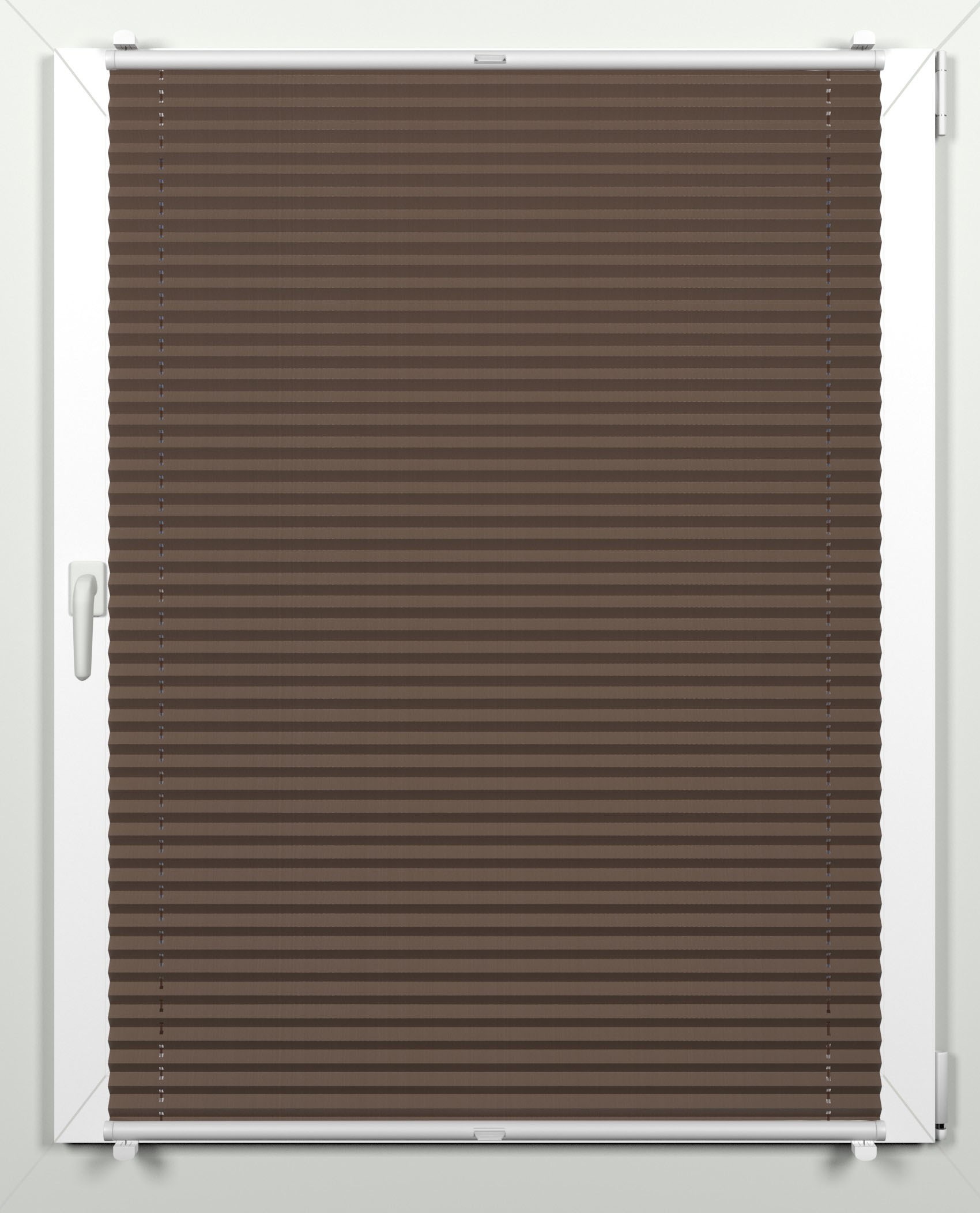 Image of indeko Plissee nach Mass »superior«, verdunkelnd, energiesparend, ohne Bohren, verspannt, mit Klemmträgern bei Ackermann Versand Schweiz