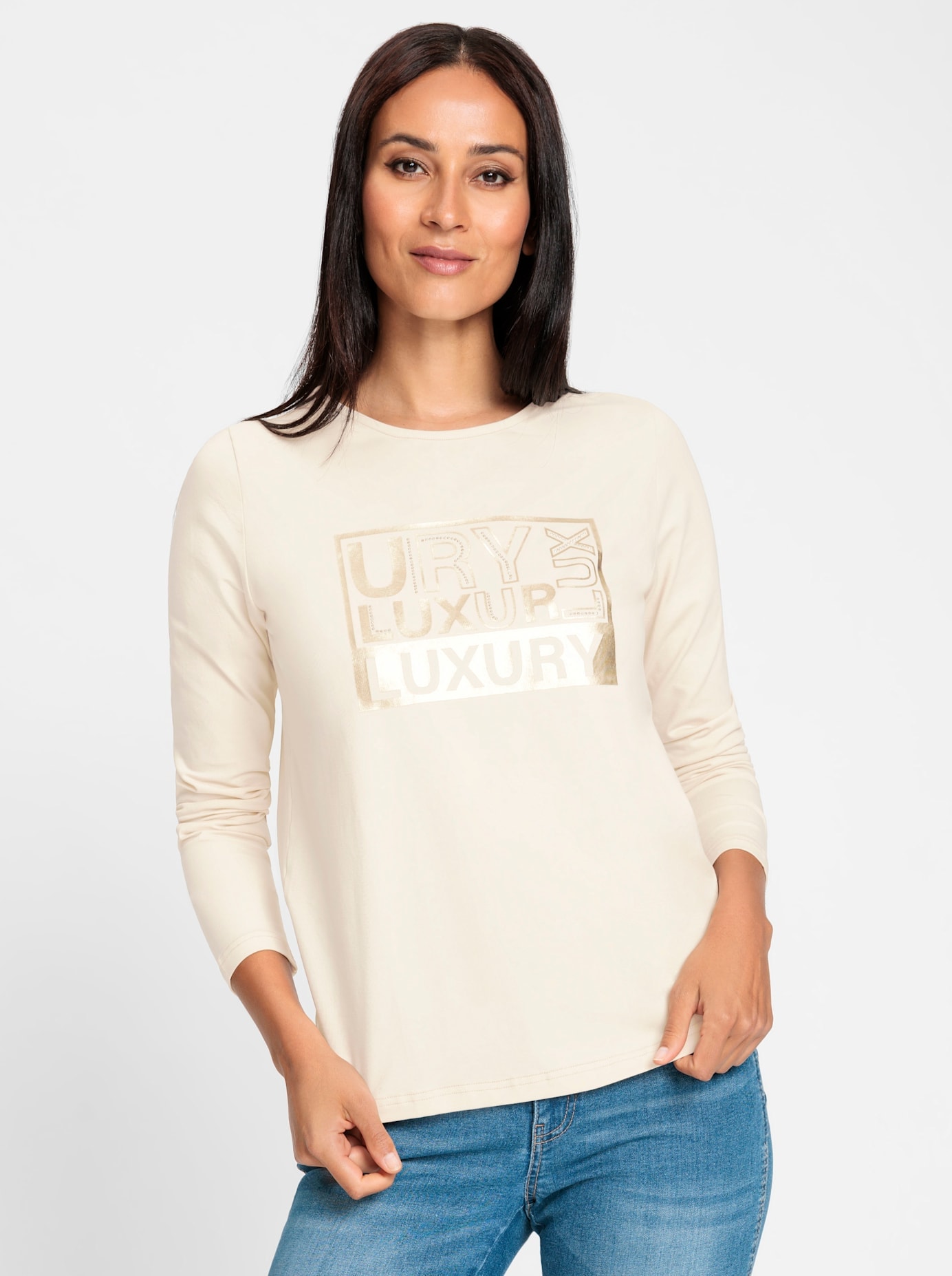 heine Langarmshirt »Shirt«, (1 tlg.)