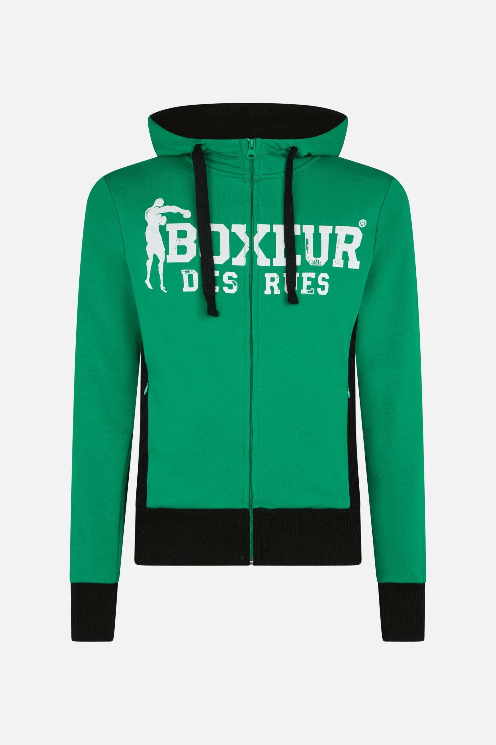 BOXEUR DES RUES Sweatjacke »BOXEUR DES RUES Sweatjacken Hooded Full Zip Sweatshirt«