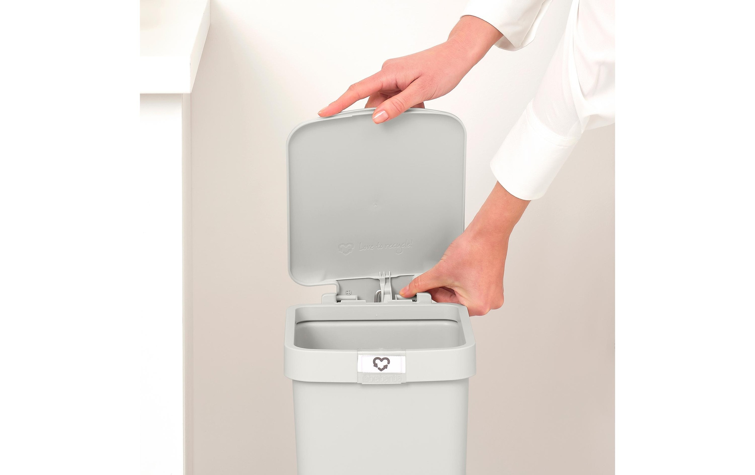 Brabantia Mülleimer »StepUp 10 l«, 1 Behälter