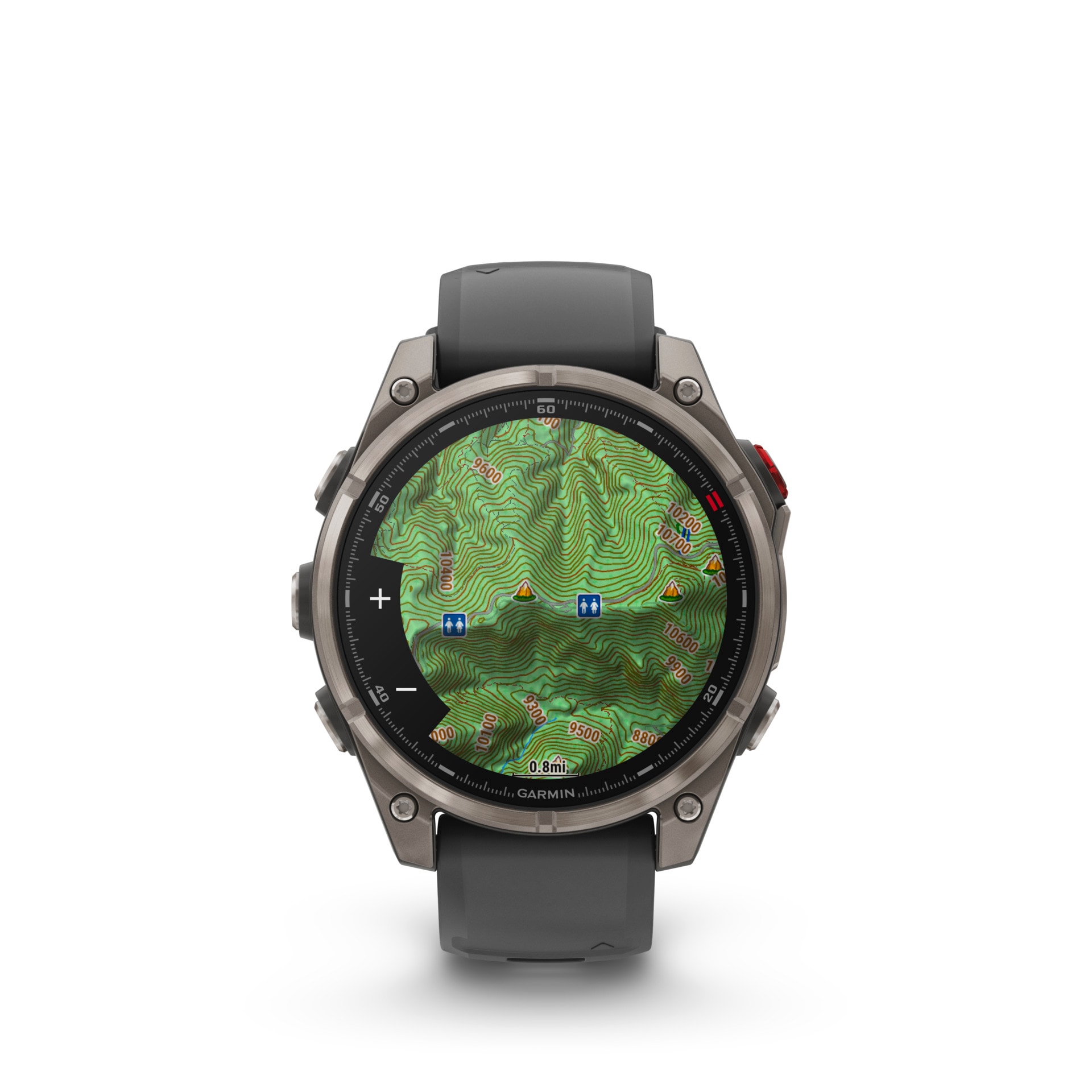 Garmin Smartwatch »FENIX 8 Pro - 47 mm smarte Premium Multisport GPS-Uhr« (3,556 cm / 1,4 ″)