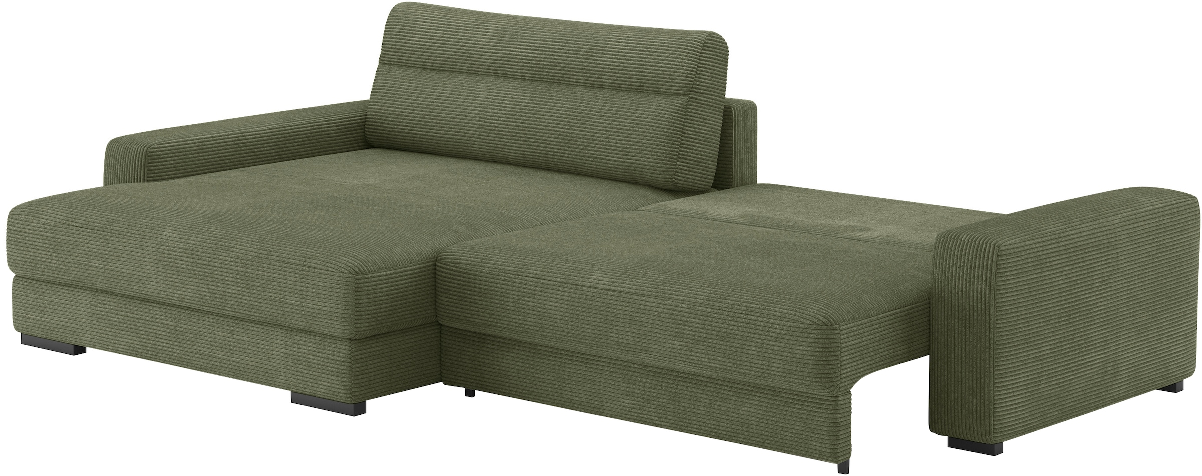 Mr. Couch Ecksofa »Marcello L-Form«, inklusive EasyBett und Bettkasten