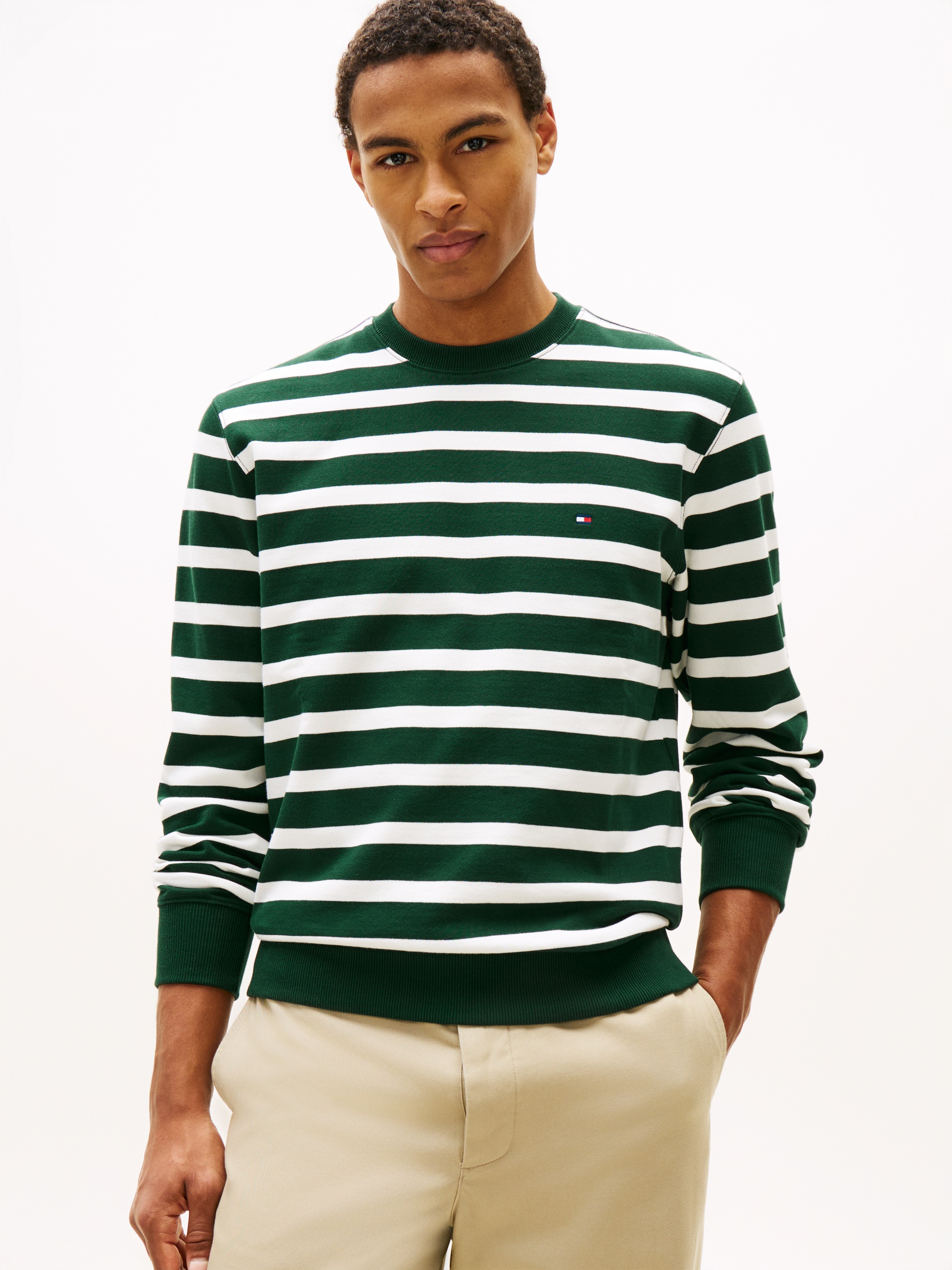 Image of Tommy Hilfiger Sweatshirt "TERRY BLOCK", Regular fit mit Rundhalsausschnitt