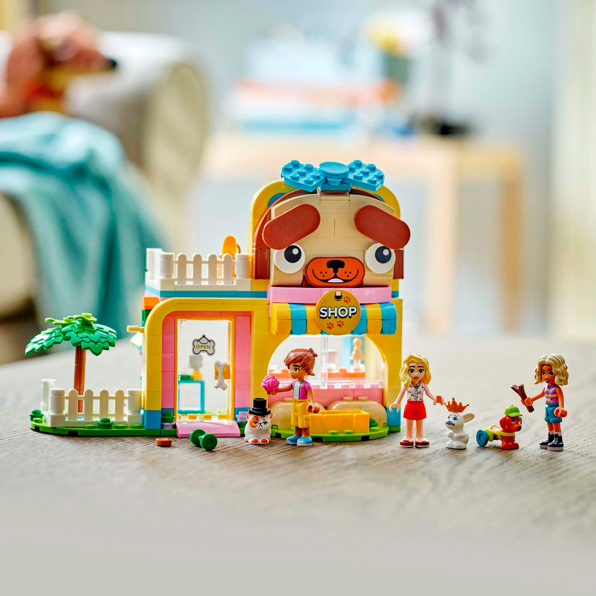 LEGO® Konstruktionsspielsteine »Geschäft für Haustierzubehör (42650), LEGO Friends« Made in Europe