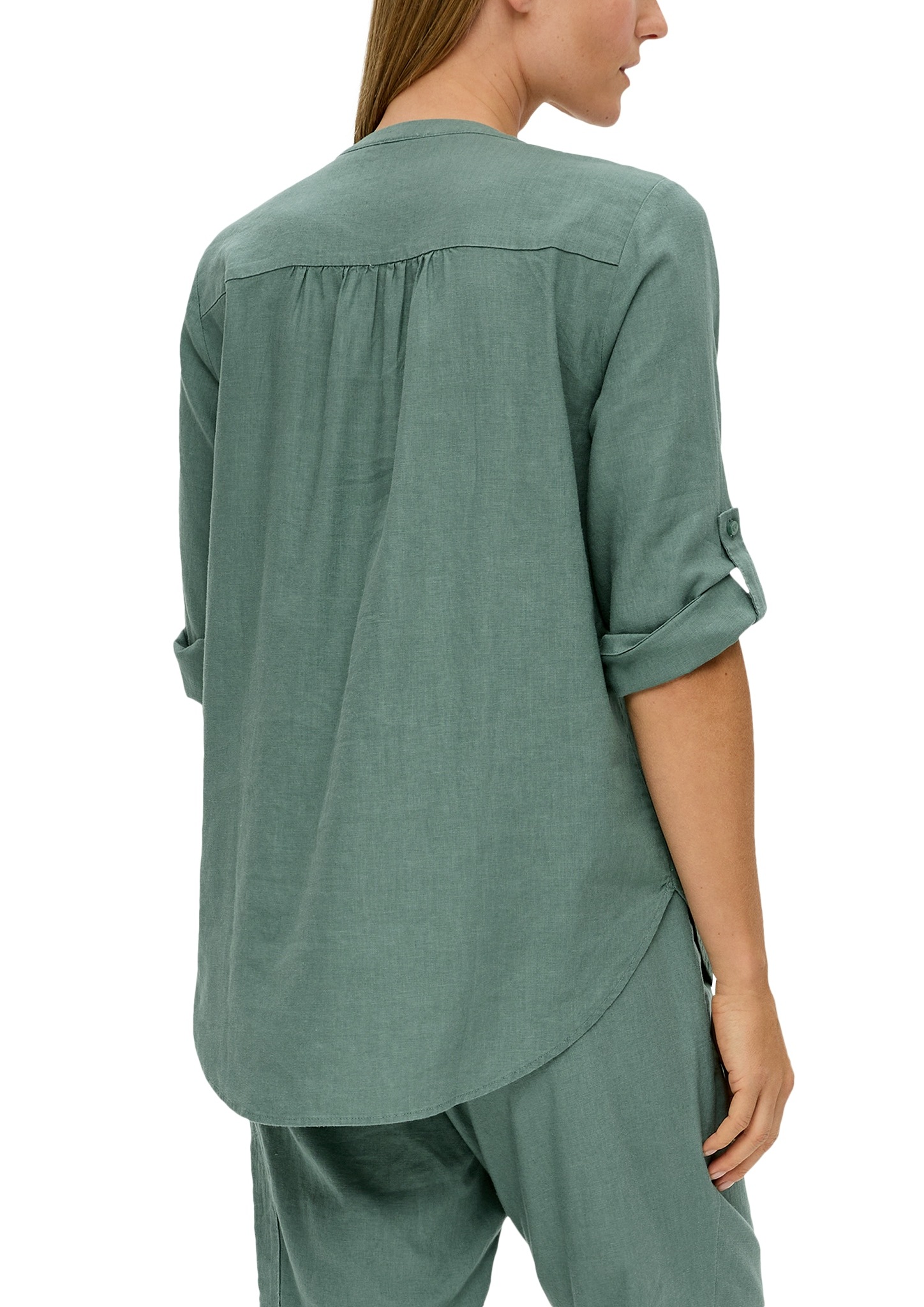 s.Oliver Klassische Bluse, mit 3/4-Arm