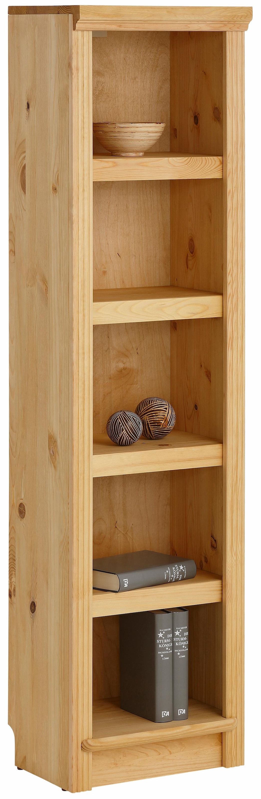 Home affaire Standregal »Soeren Stege«, aus massiver Kiefer, Masse (B/T/H): 40/29/156 cm, mit viel Stauraum