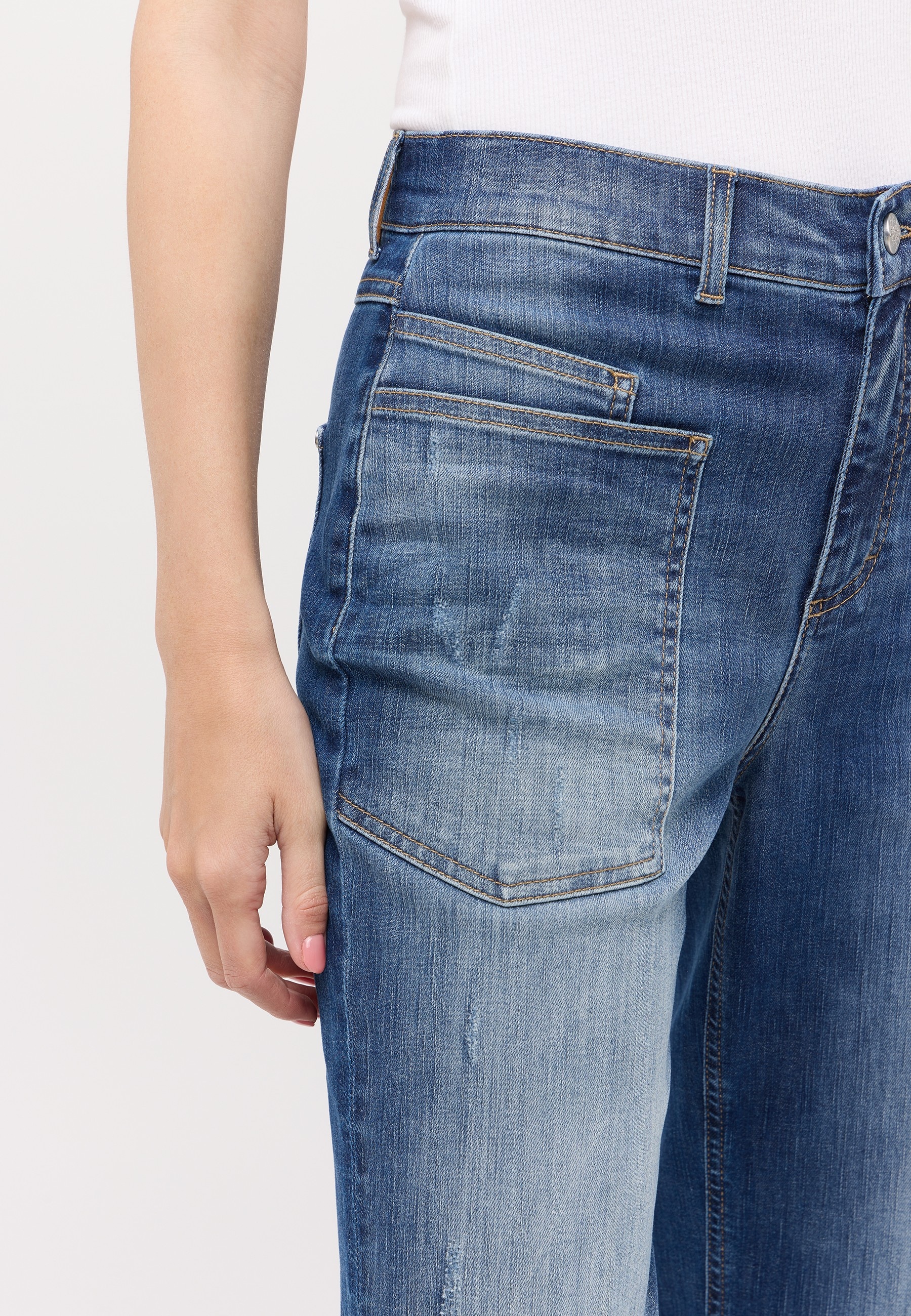 ANGELS Relax-fit-Jeans »LIBERTA TU«, mit grossen Vordertaschen