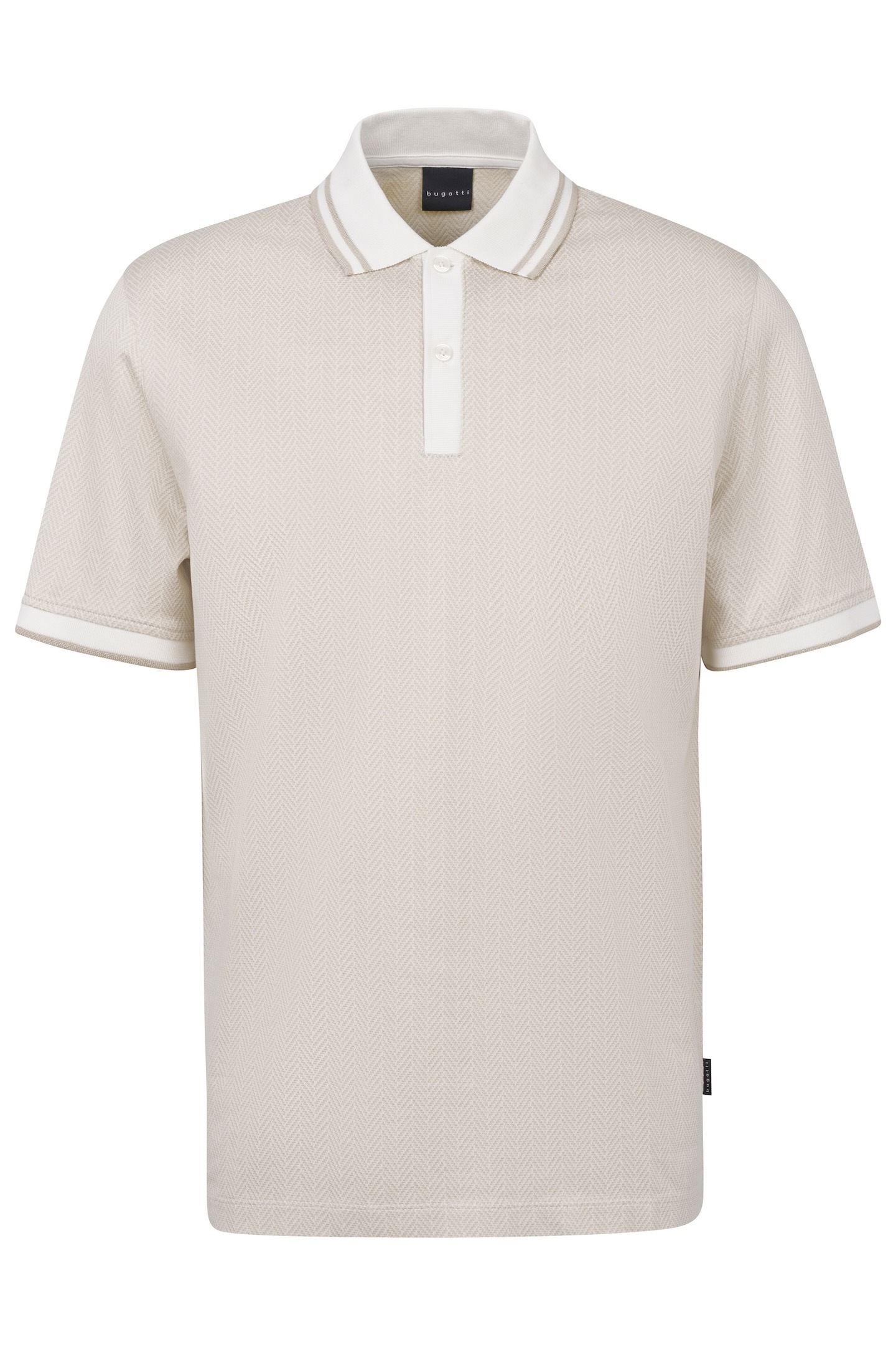 bugatti Polo mit körpernaher Passform