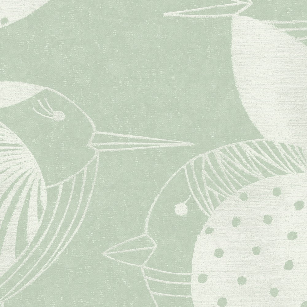 Komar Papier peint photo »Vlies Fototapete - Naive Birds - Grösse 200 x 250 cm« imprimé