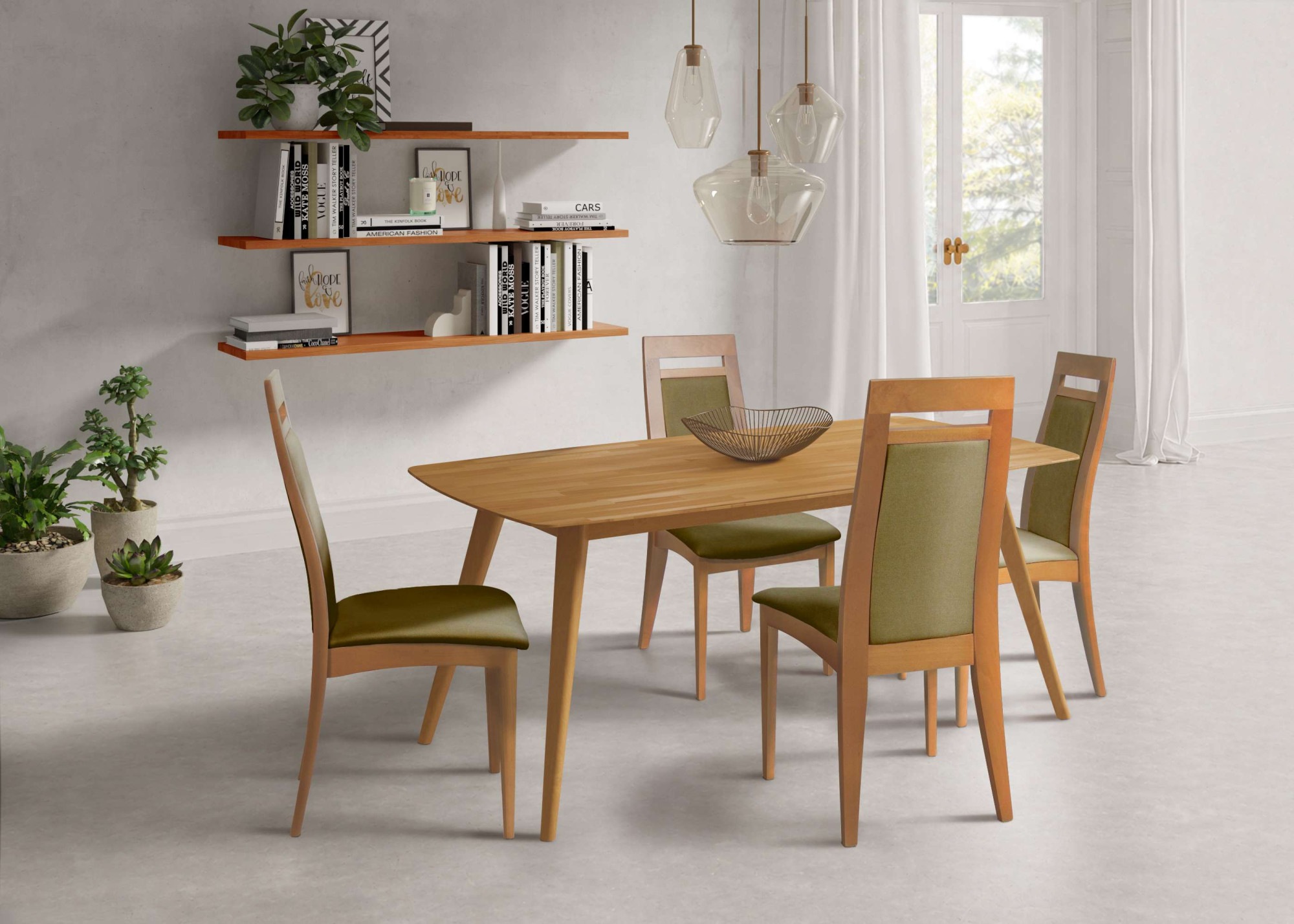 Home affaire Esszimmerstuhl "CLIO" () 2 Stk.Stuhl mit wasserabweisender Stoff
