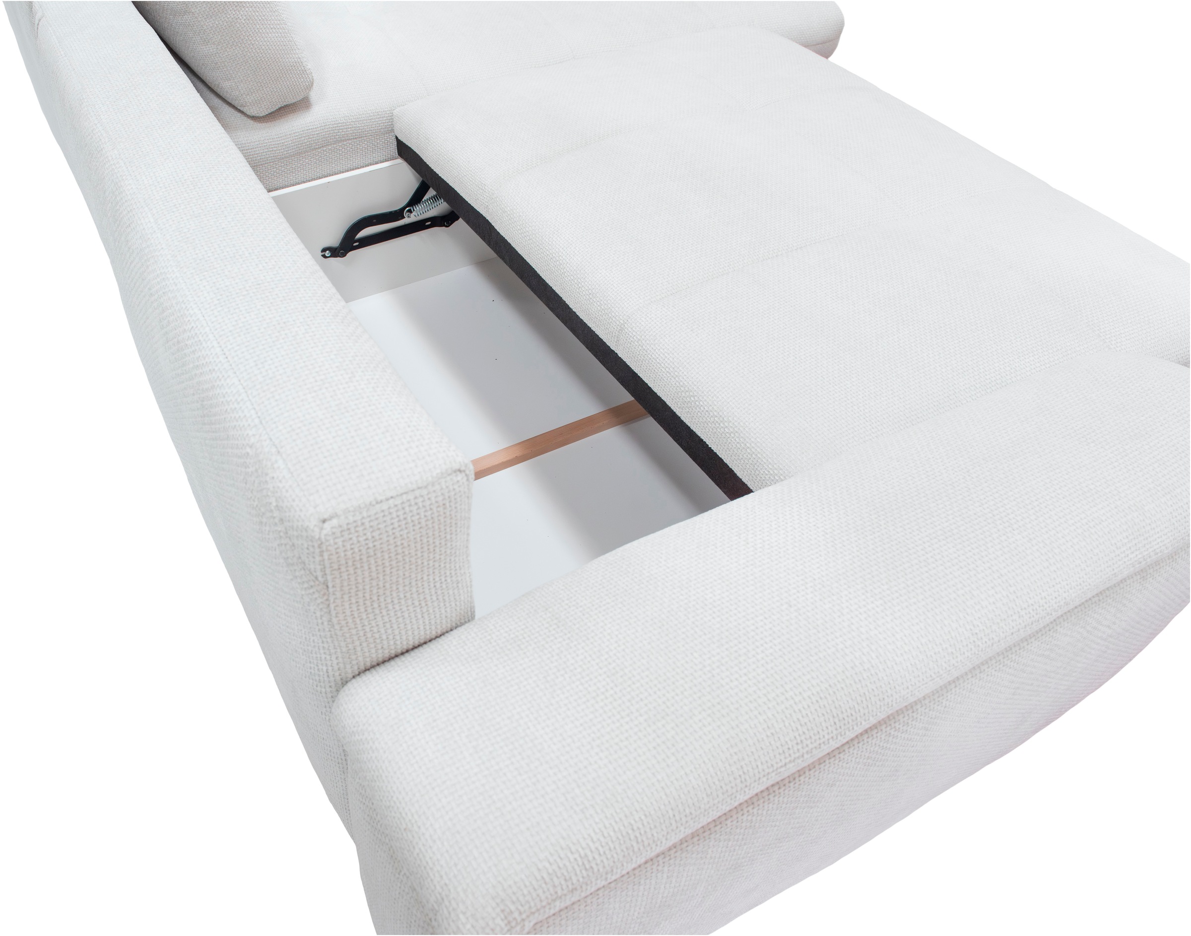 exxpo - sofa fashion Ecksofa »Casa Grande inkl. Bettfunktion, Bettkasten, bequem«, L-Form, guter Sitzkomfort, griosse Liegefläche