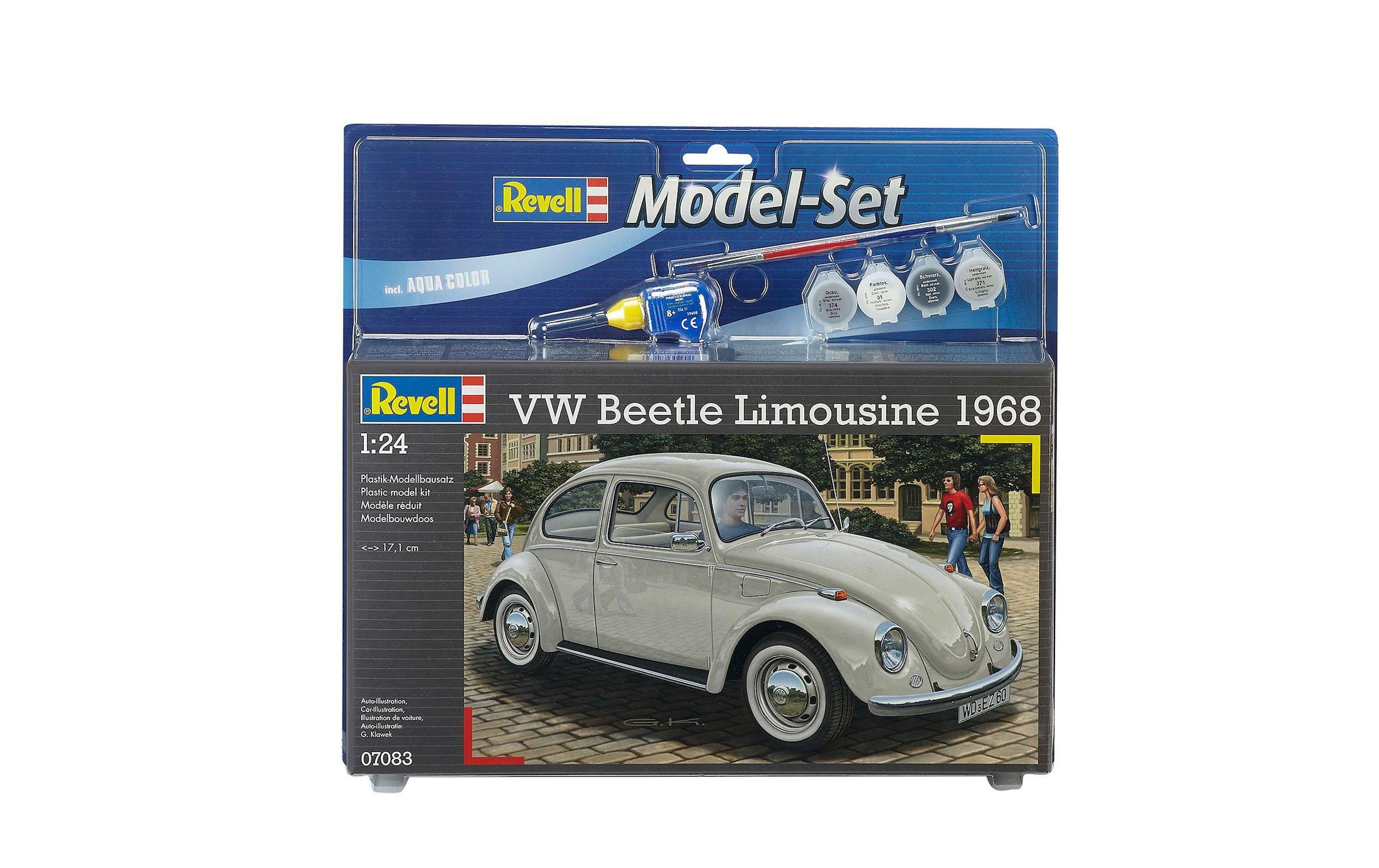 Revell® »VW Beetle Limousine 68« Set,  1:24 Made in Europe