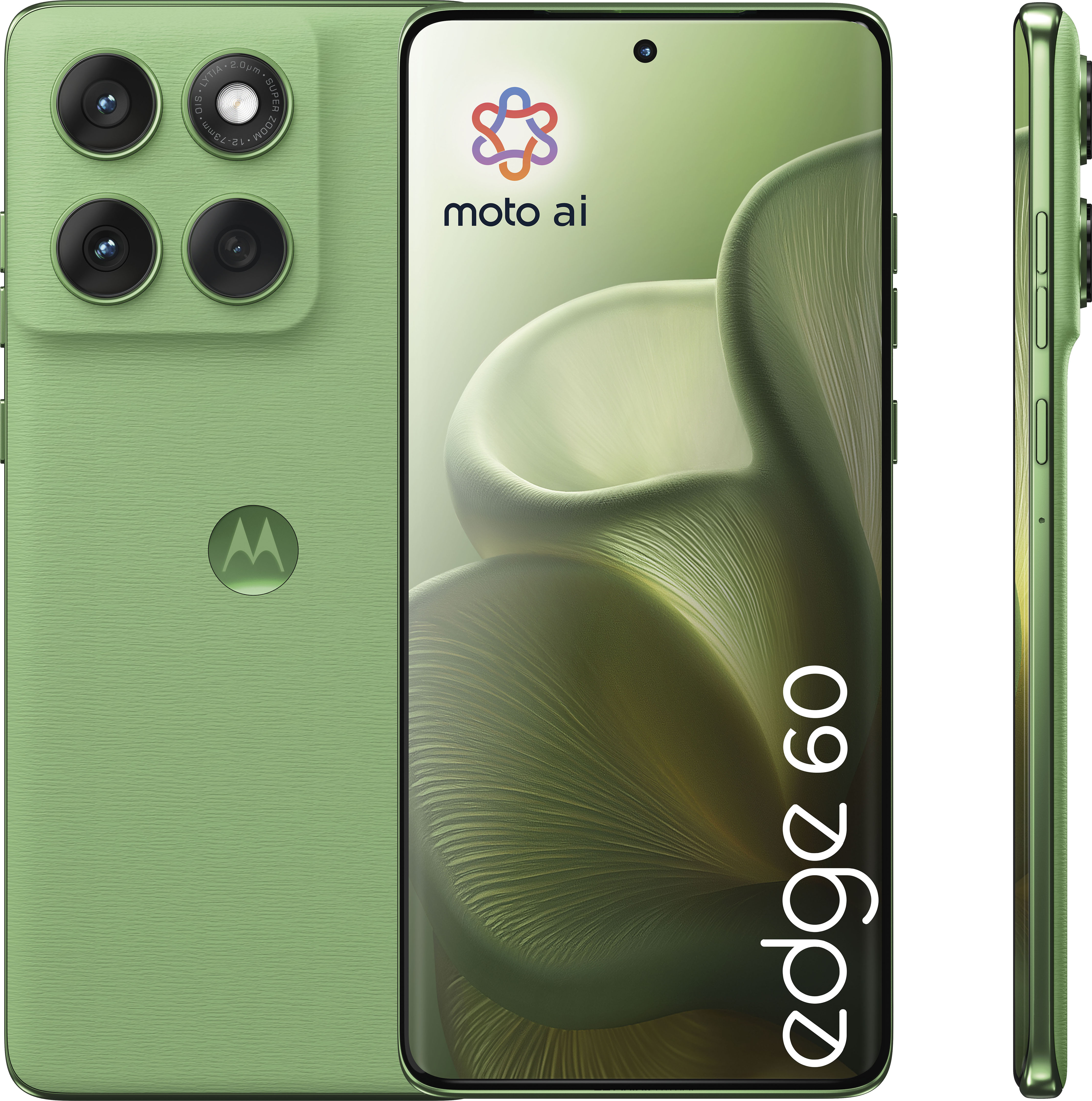Motorola Smartphone "Edge 60 512GB" Pantone Shamrock