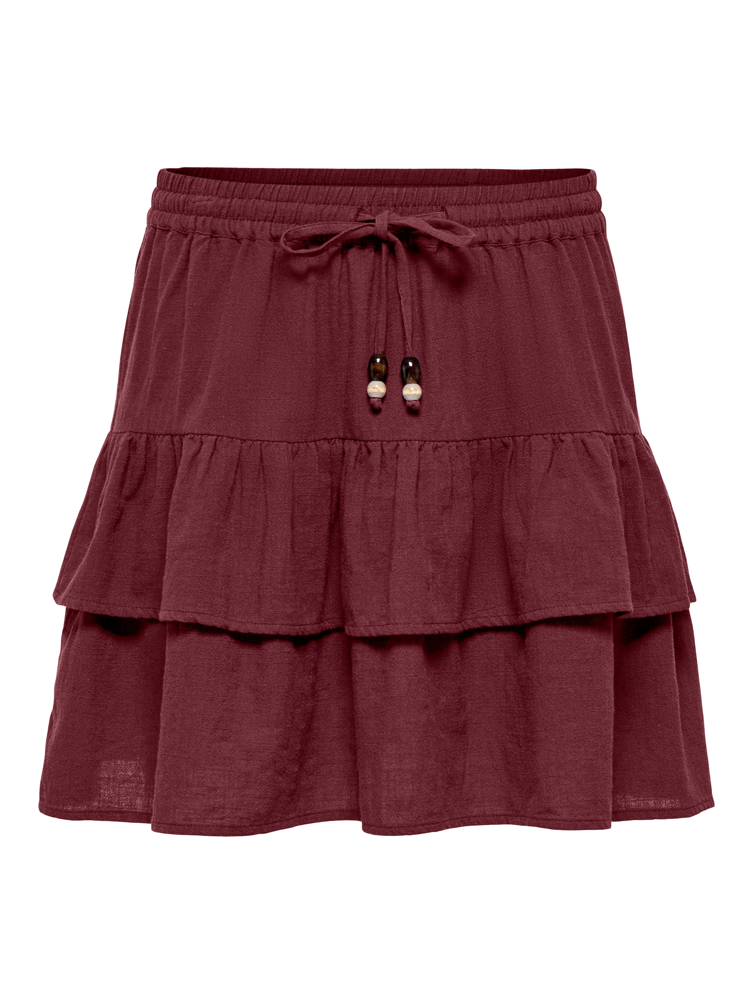 ONLY Minijupe »ONLSWAR STRING SHORT SKIRT WVN« Coton