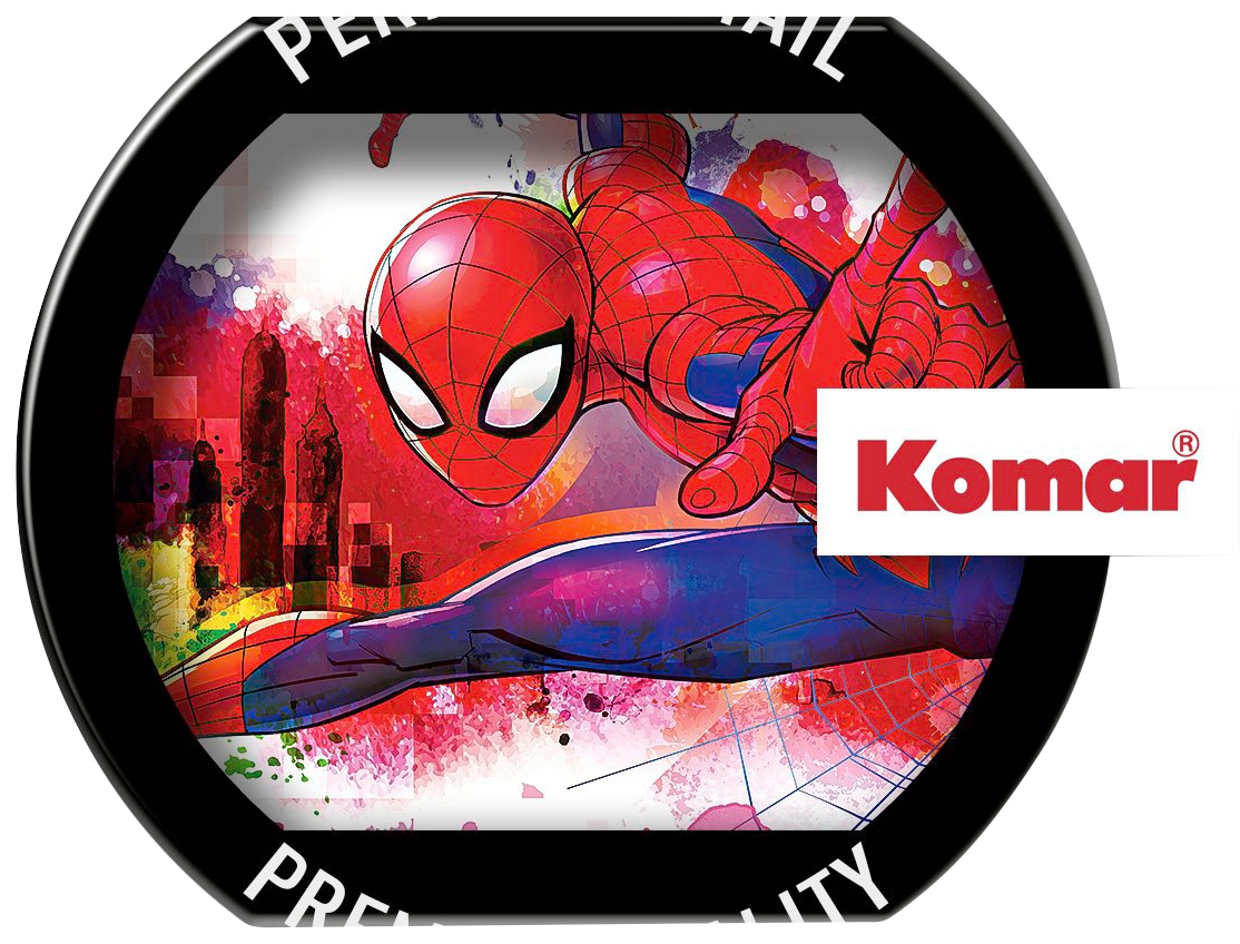 Komar Fototapete »Spider-Man Graffiti Art«, 368x127 cm (Breite x Höhe), inklusive Kleister