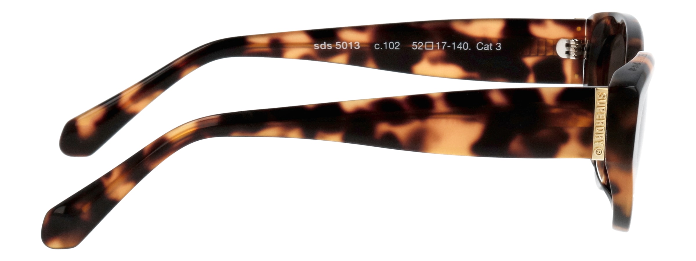 Superdry Sonnenbrille »Modell 996078« Form CatEye, Logoschriftzug auf Bügel, Kunststofffassung