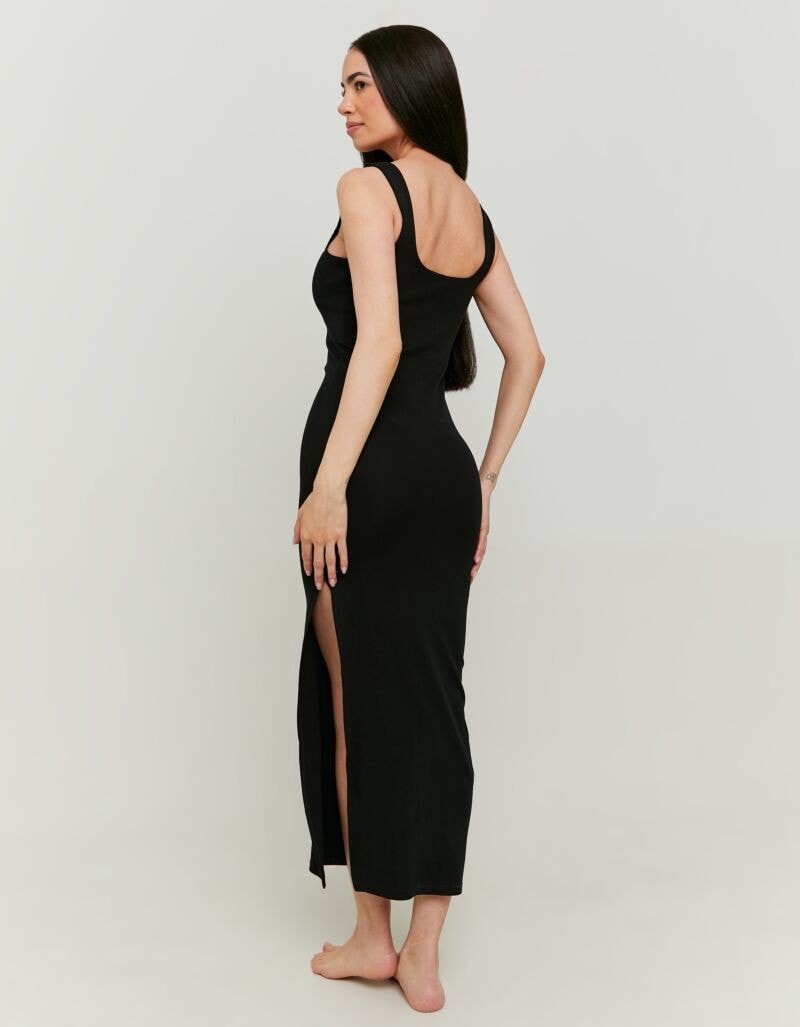 Tally Weijl Trägerkleid »SDRCOBASIC« Baumwollmischung, mit seitlichem Schlitz