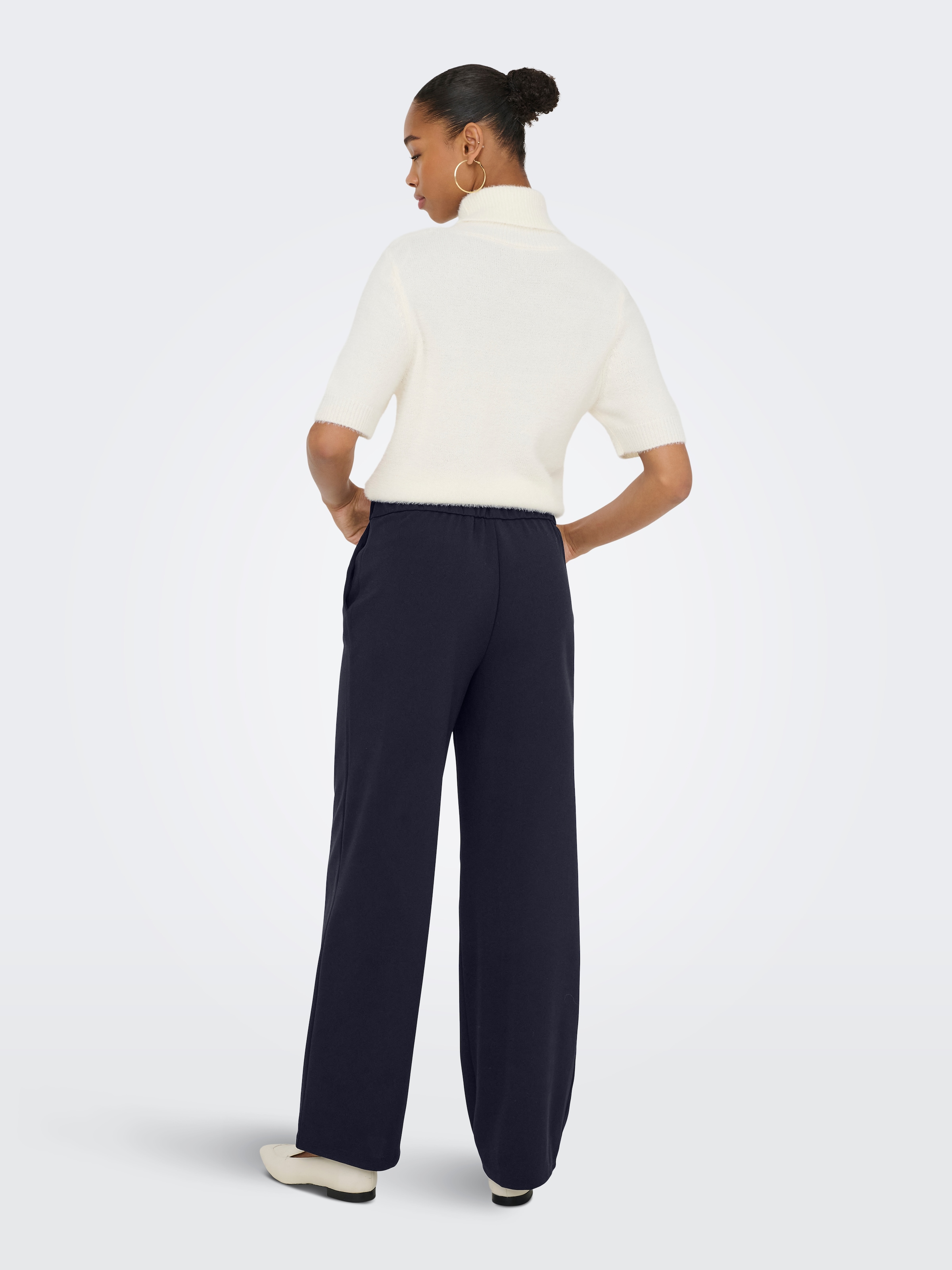 ONLY Pantalon à enfiler »ONLRINA BUTTON PANT JRS NOOS«  mit Knopf-Details