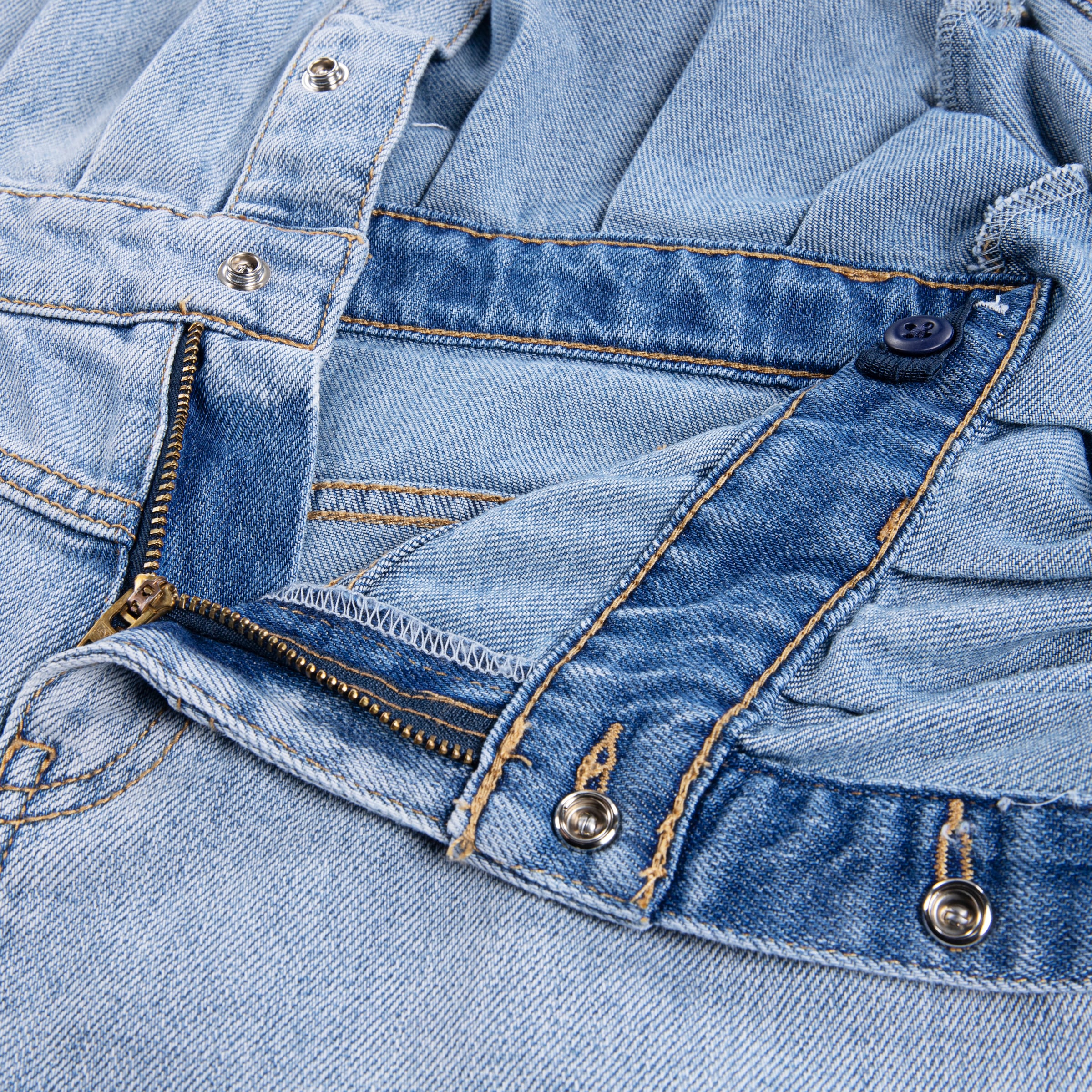 Levi's® Kids Jeanskleid »LVG LS WESTERN DRESS«, mit Druckknöpfen, for Girls