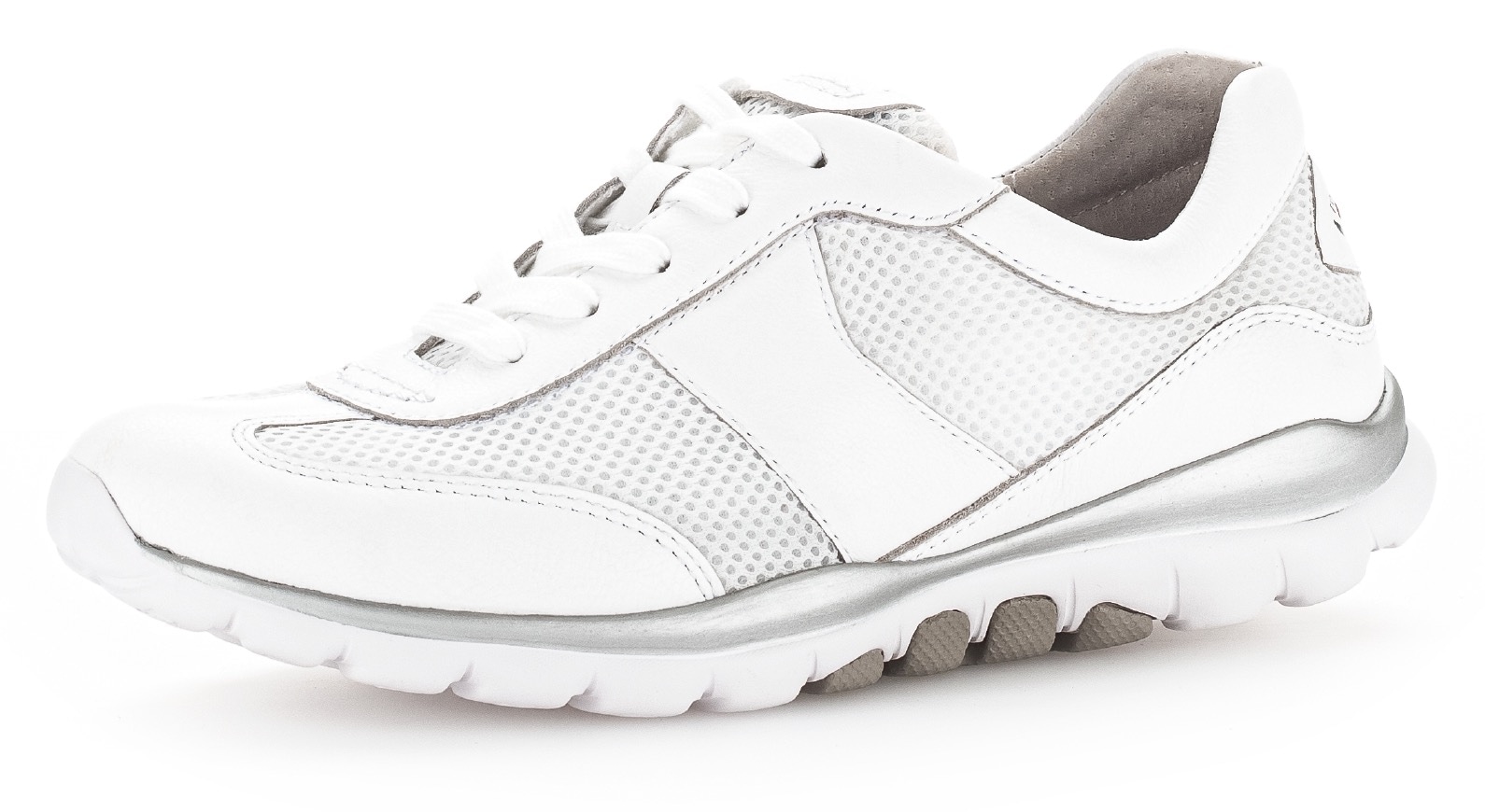 Image of rollingsoft Sneaker mit sportlichem Mesheinsatz, Freizeitschuh, Halbschuh, Schnürschuh