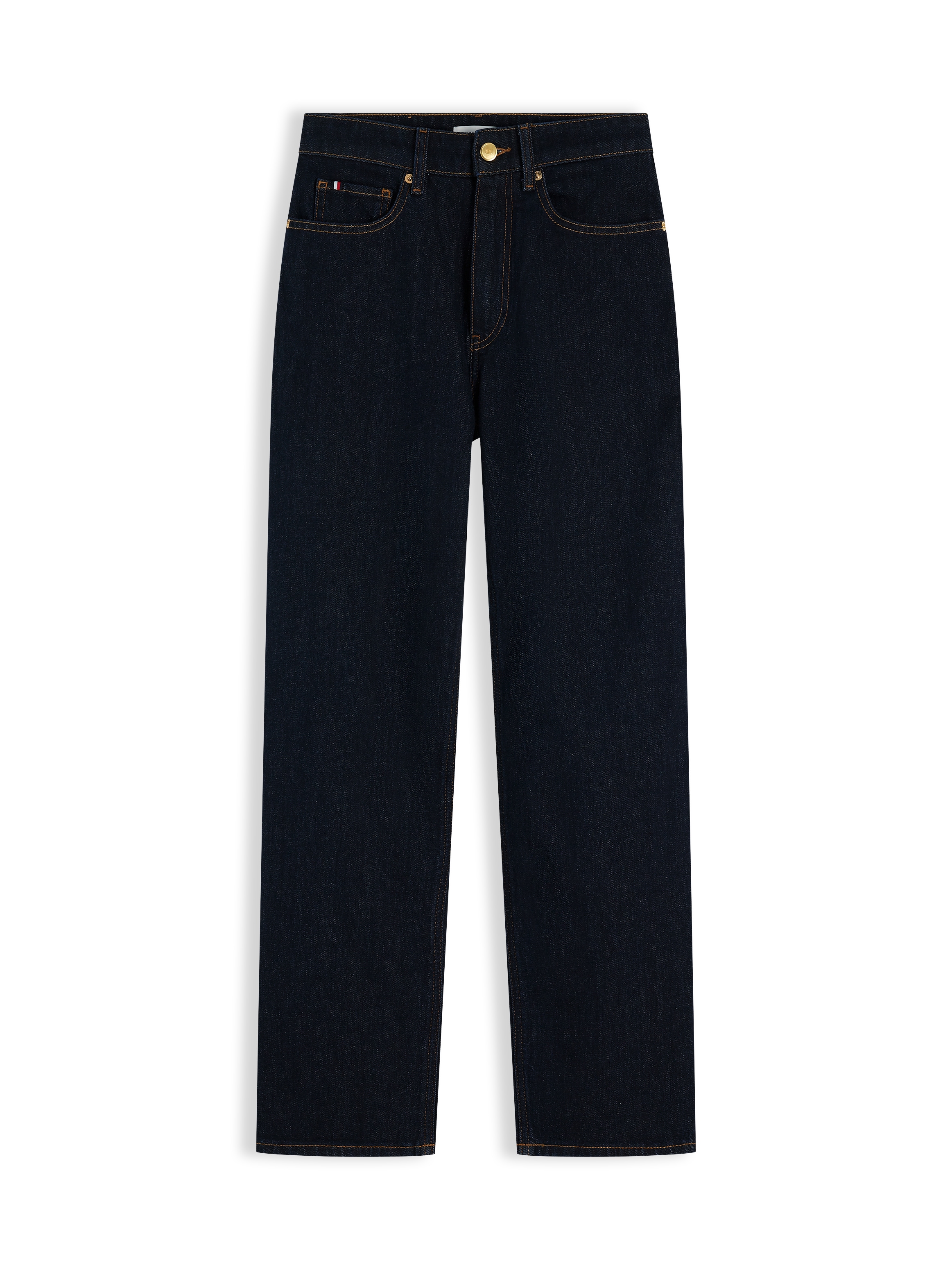 Tommy Hilfiger Jeans taille haute »TAPERED RINSE HW ANKLE« Baumwolle, knöchellang, high waist