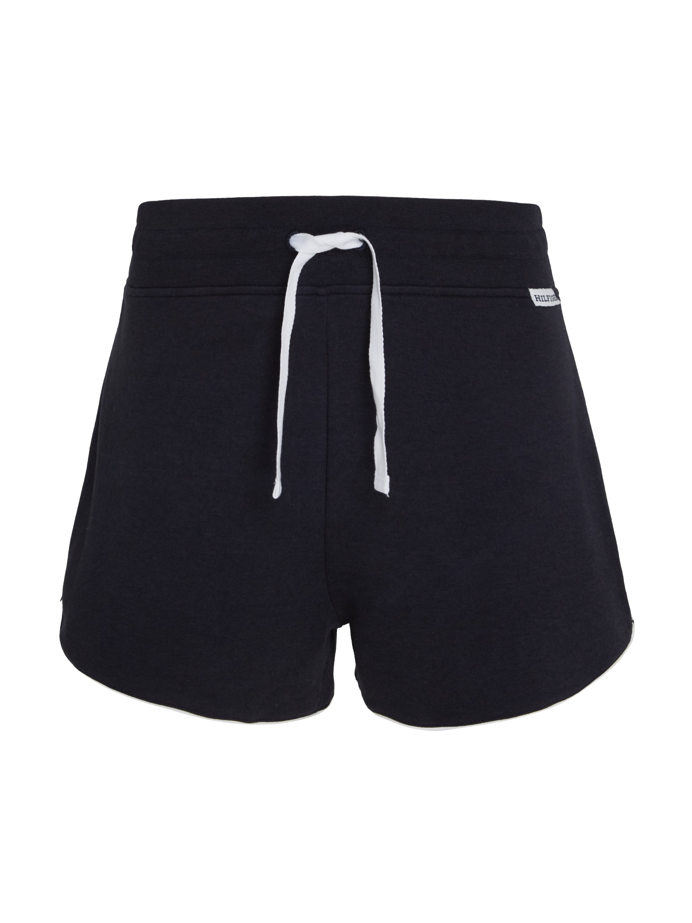 Tommy Hilfiger Underwear Sweatshorts »SHORT«, Rippbund mit Kordel, Paspel, Markenlabel