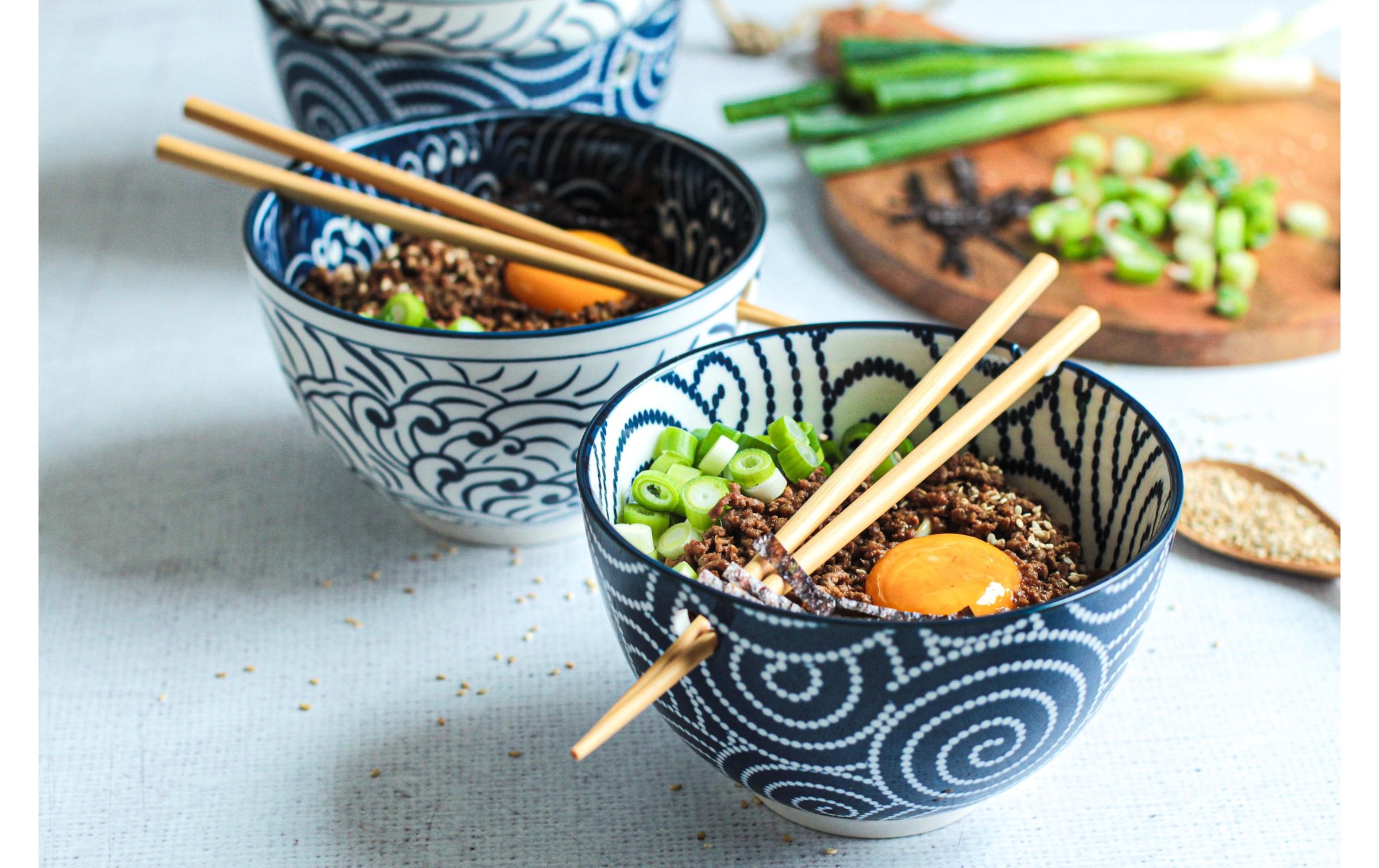 MÄSER Schüssel »Culinary Delight JURKA 15 cm, 6 Stück« 6 tlg. aus Porzellan