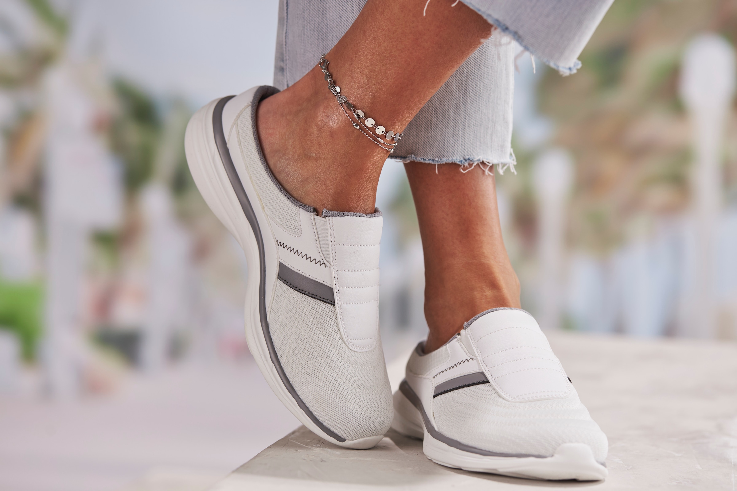 Vivance Sabot, Sneaker, Freizeitschuh, Halbschuh, Unisex VEGAN