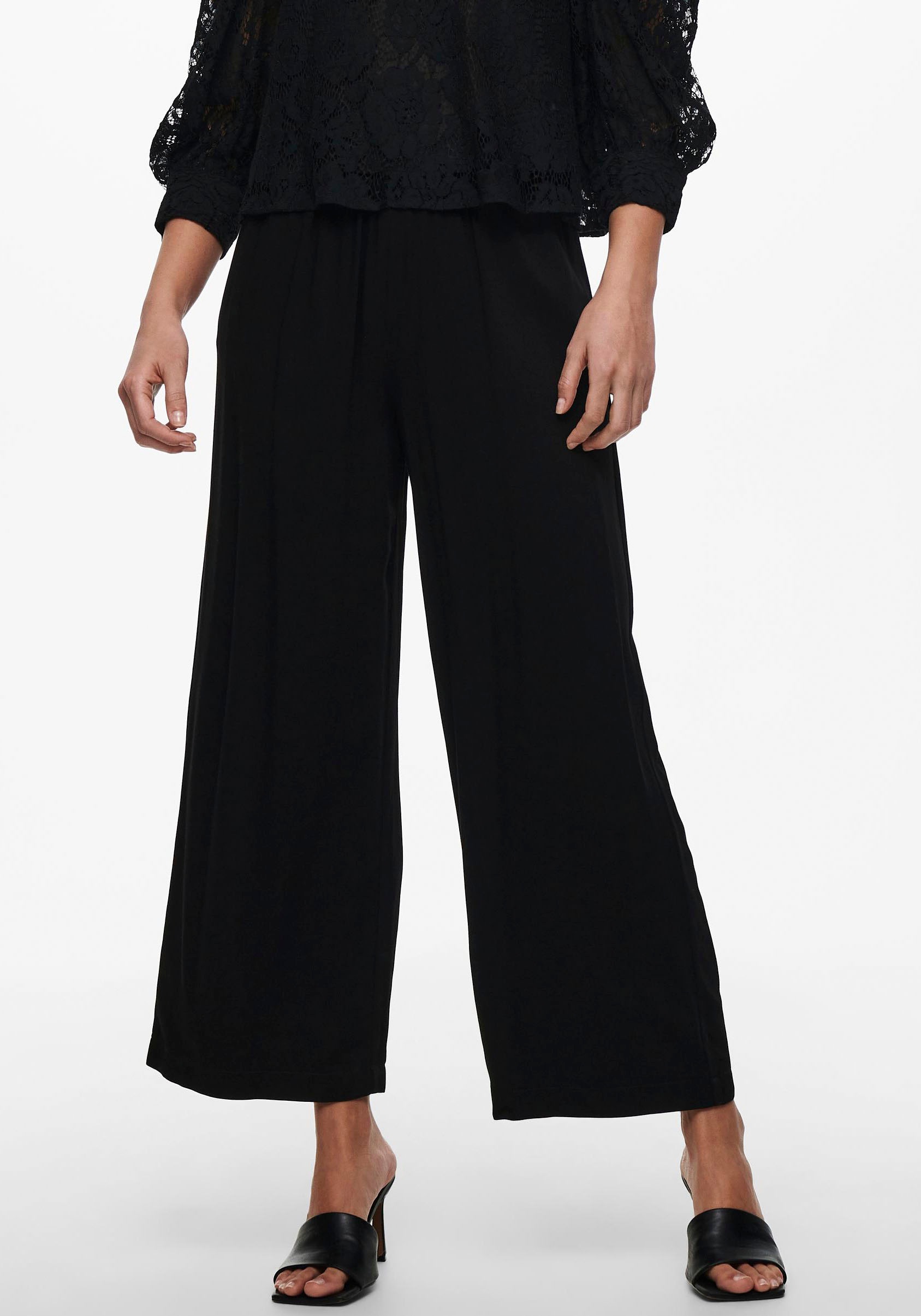 Image of Only 7/8-Hose »ONLCALY LIFE HW PB WIDE CROP PNT« bei Ackermann Versand Schweiz