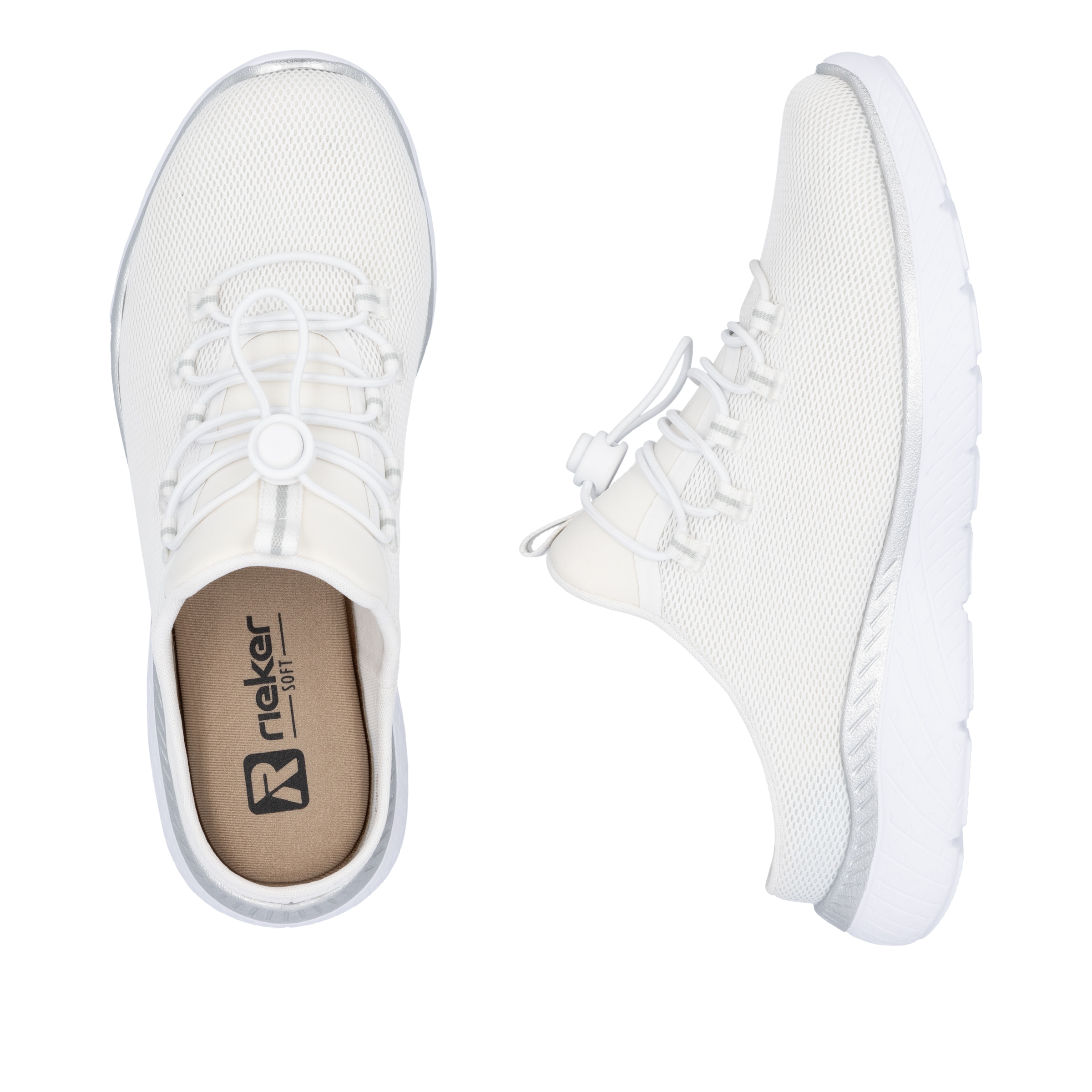 Rieker Sabot  , chaussure à enfiler, chaussure d'été, chausson avec équipement MemoSoft