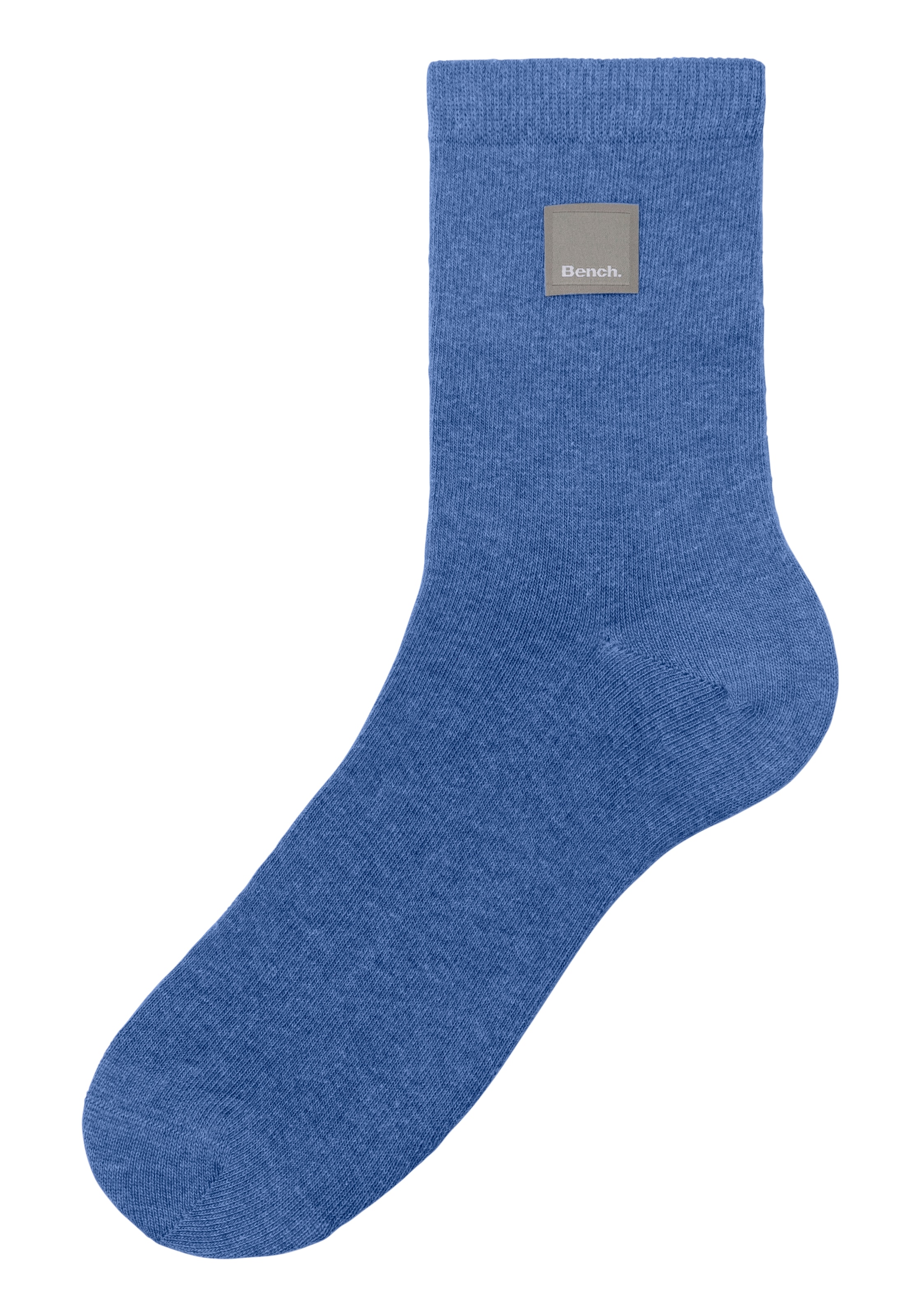 Bench. Basicsocken, (Packung, 4 Paar), mit Weblabel