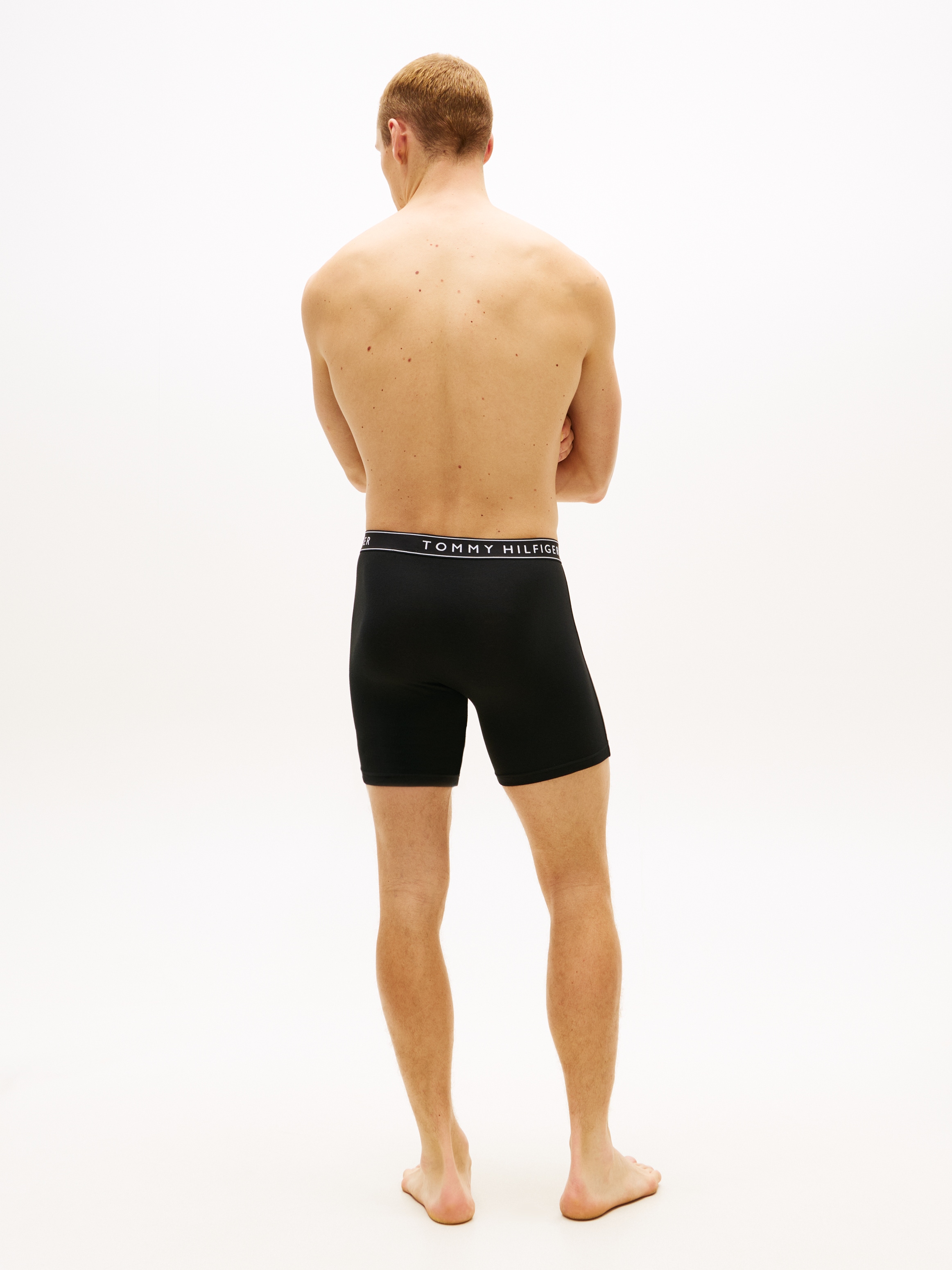 Tommy Hilfiger Underwear Boxer »3P BOXER BRIEF« 3 Stk. mit längerem Bein,