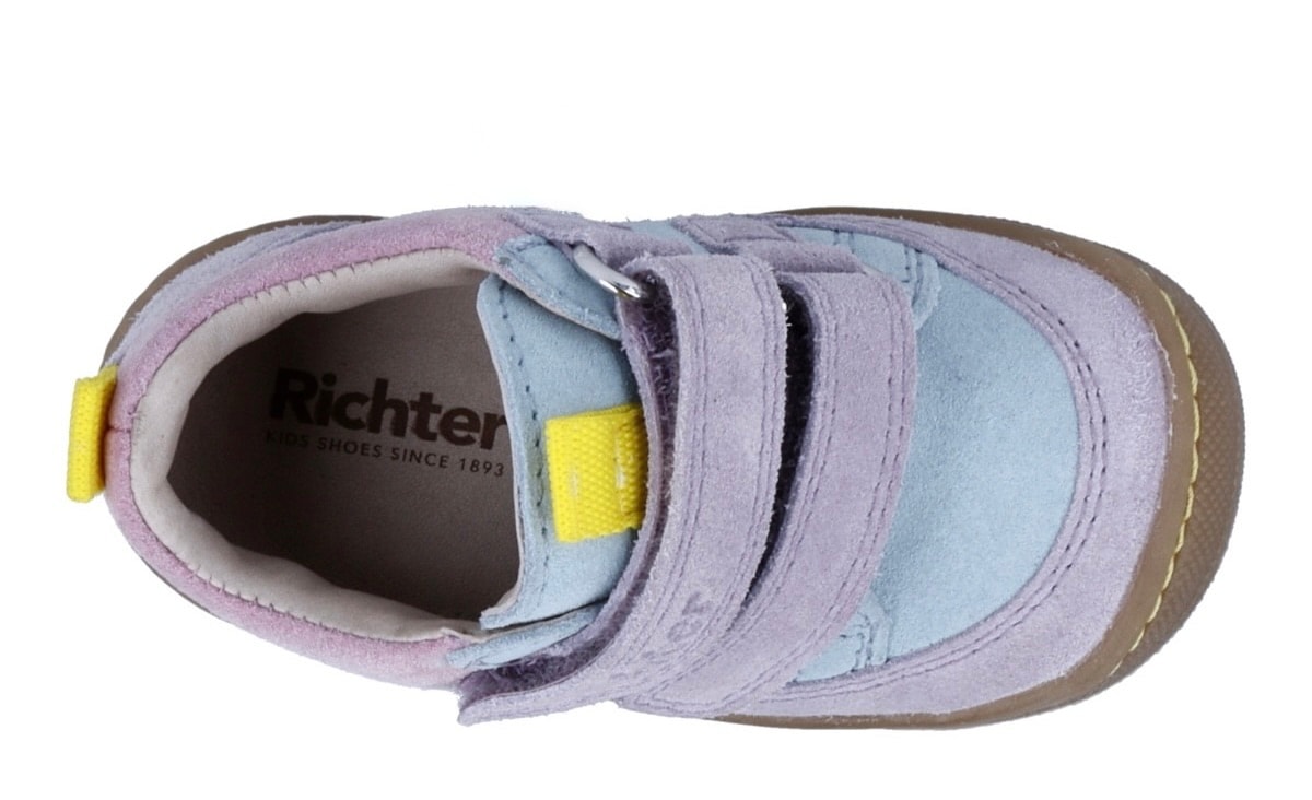 Richter Chaussures de marche »Maxi«  Chaussure basse, chaussure à scratch avec WMS : M IV, gabarit de taille à télécharger