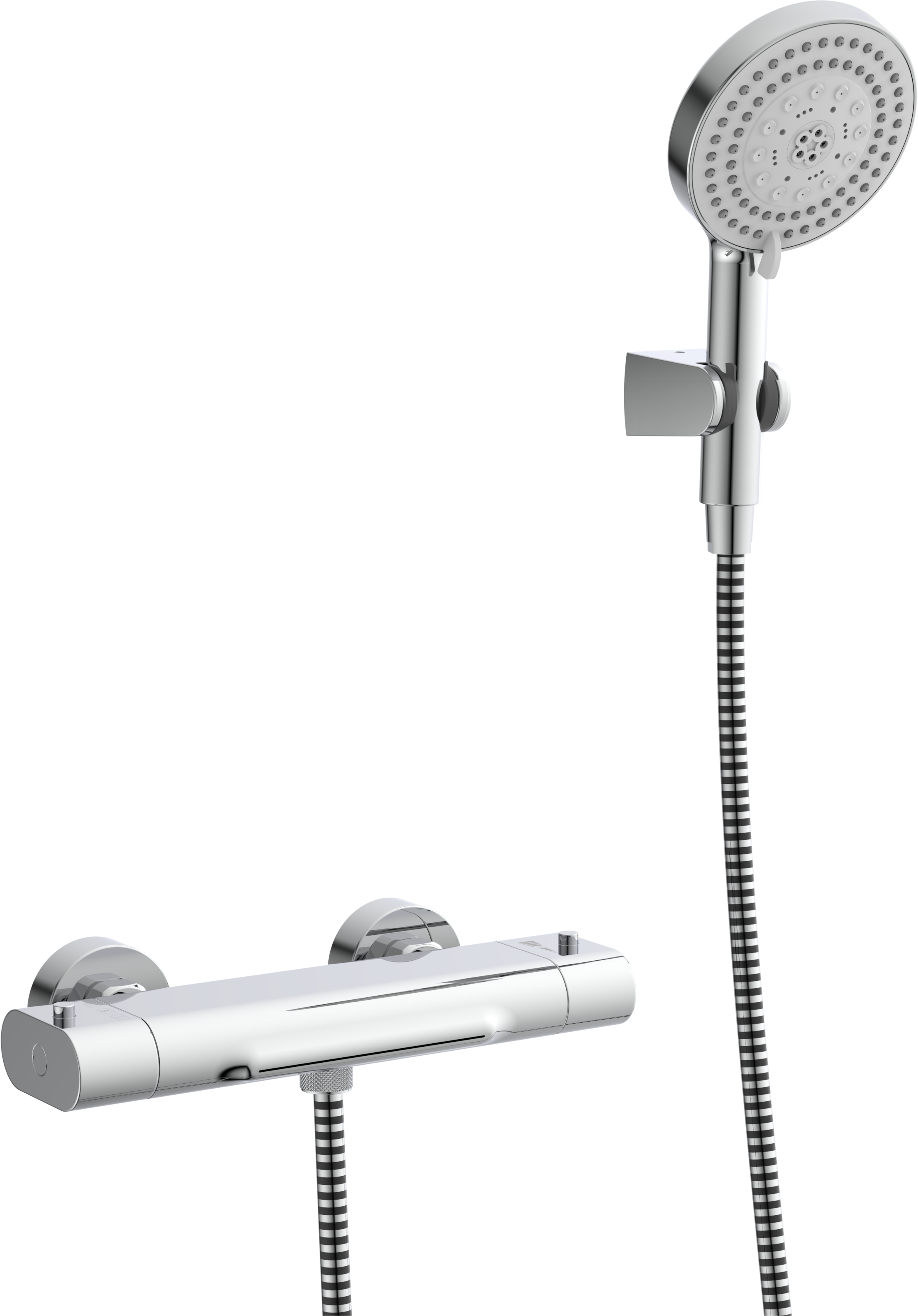 Eisl Système de douche »Parma« Fonction Eco-Stop, picots anticalcaire, économie d'eau