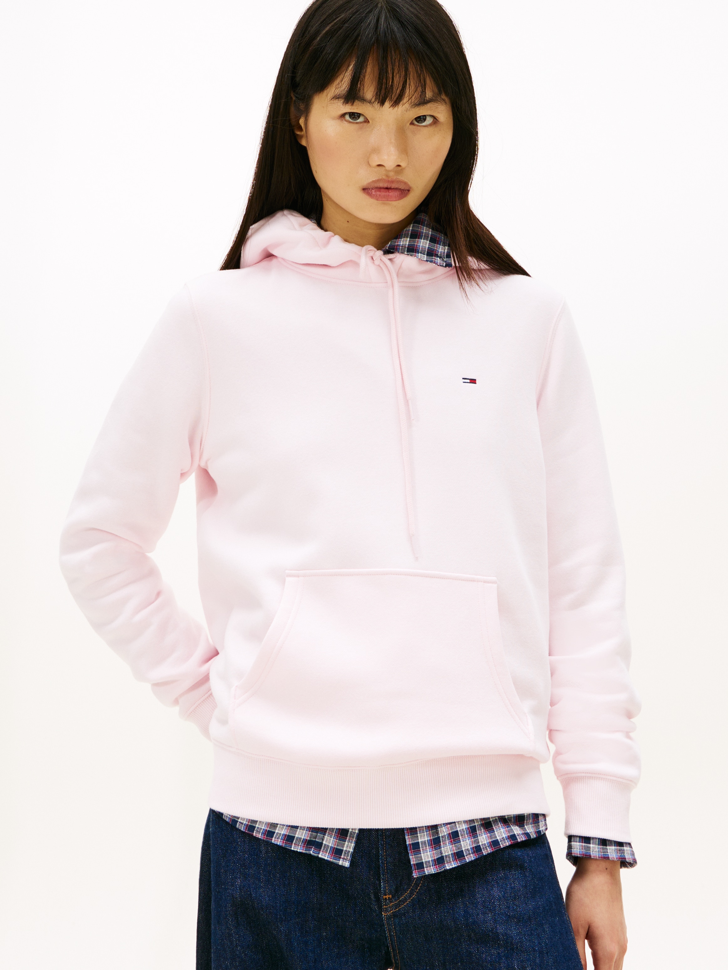 Tommy Jeans Sweat à capuche »TJW REG S FLAG HOODIE«, mit Logo-Flag, Regular Fit
