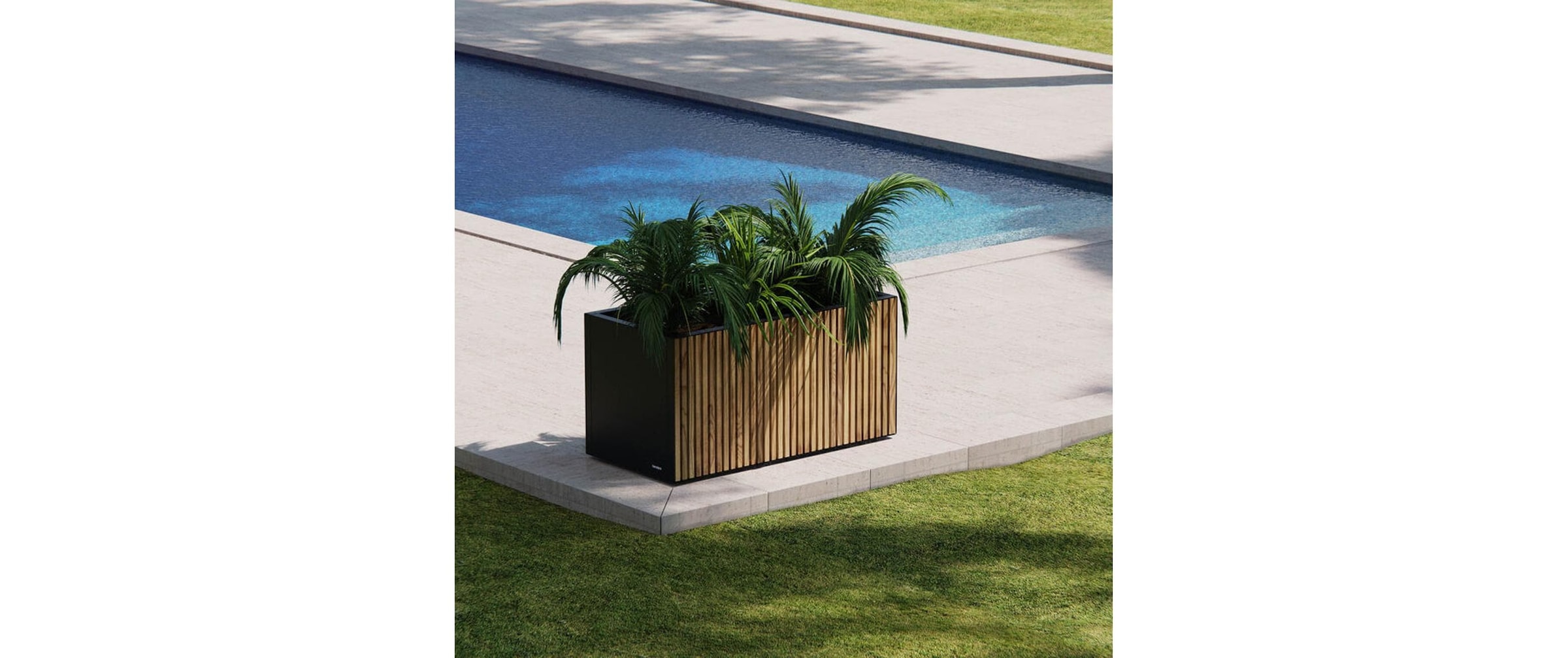 Herstera Garden Pflanzkübel »Holz 100 x 50 x 50 cm«